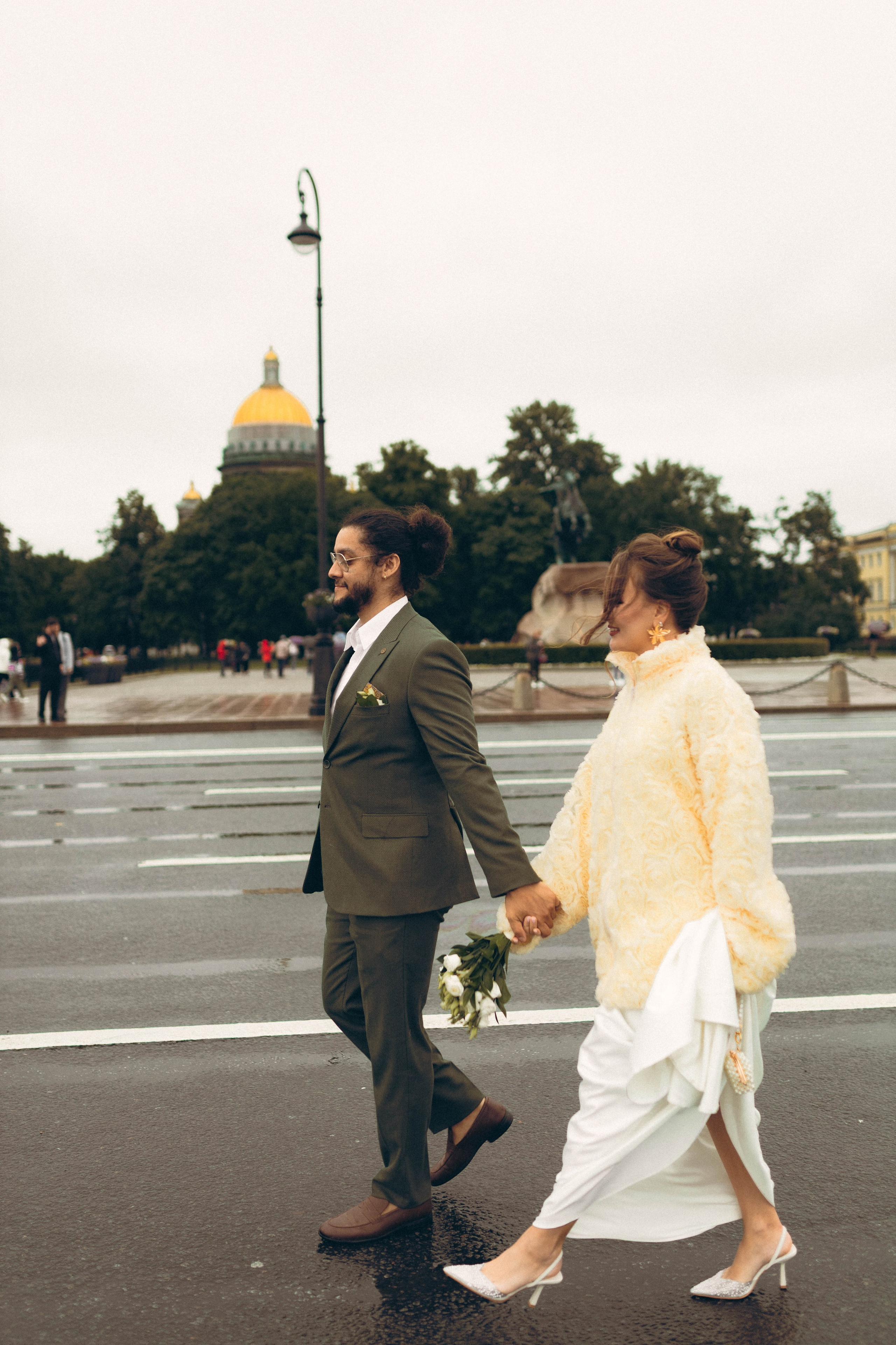 Свадебная с загсом. Фотограф в Санкт-Петербурге Полина