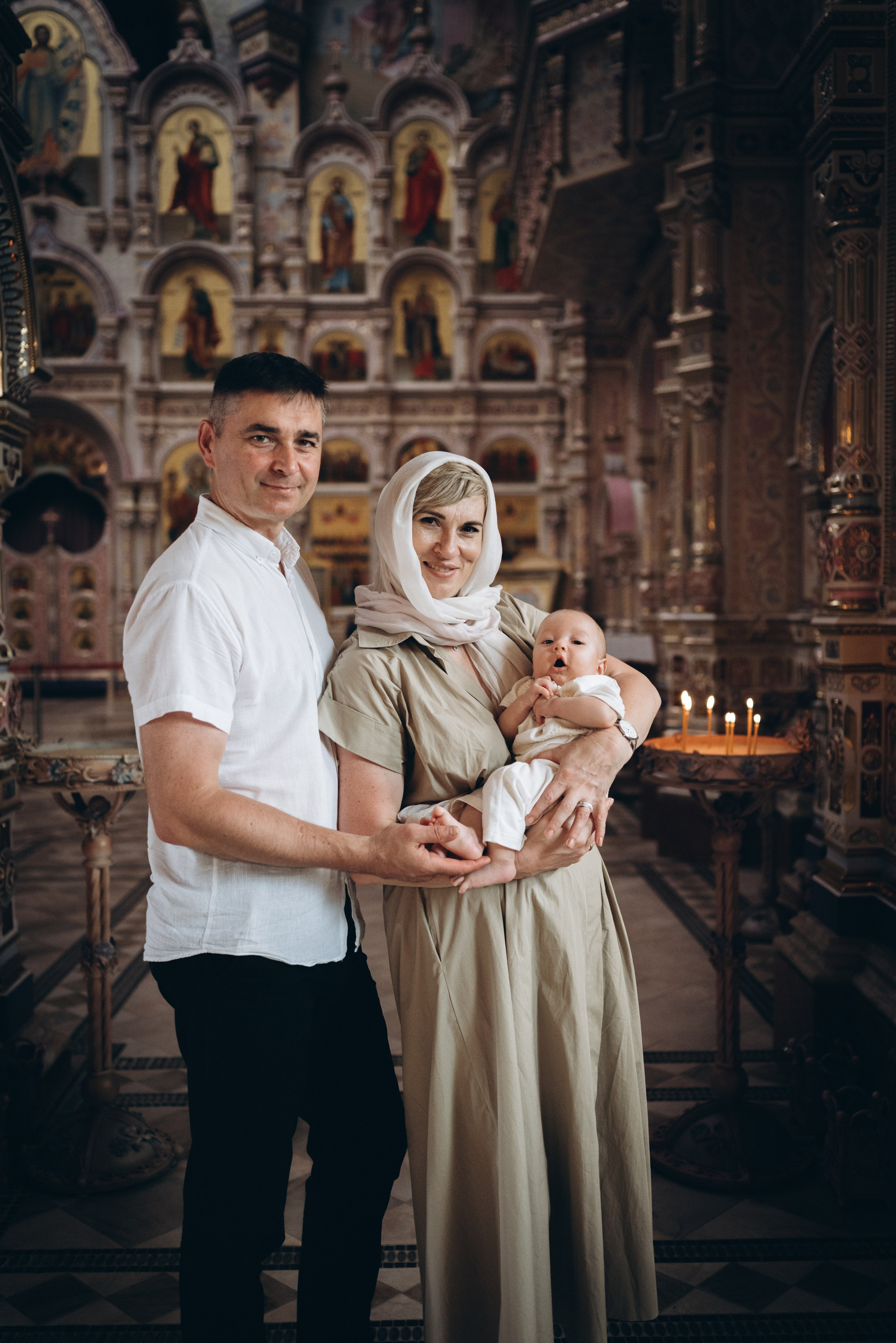 Крещение Даниэля. Семейный фотограф в Минске Дарья Дреко