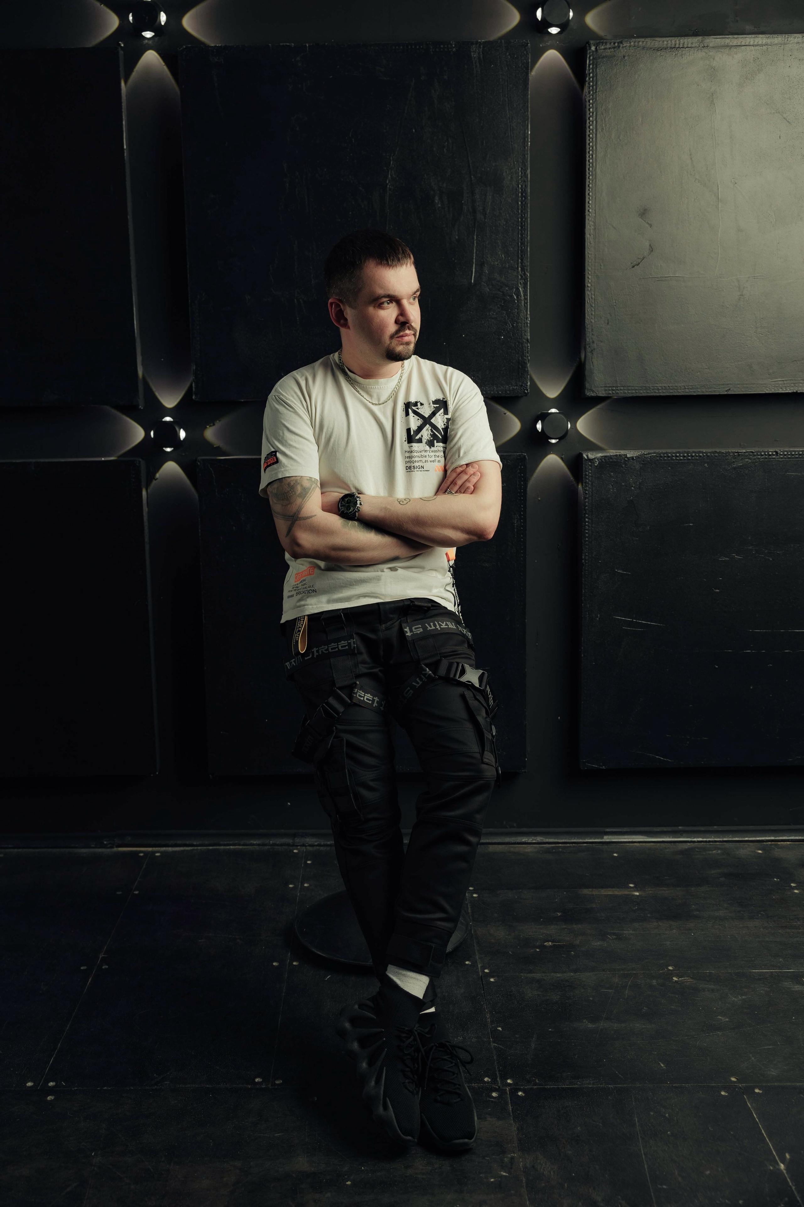 Коллективная фотосессия для мастеров тату-салона «Бить-Колотить». Алексей Шаров — свадебный и репортажный фотограф в Нижнем Новгороде