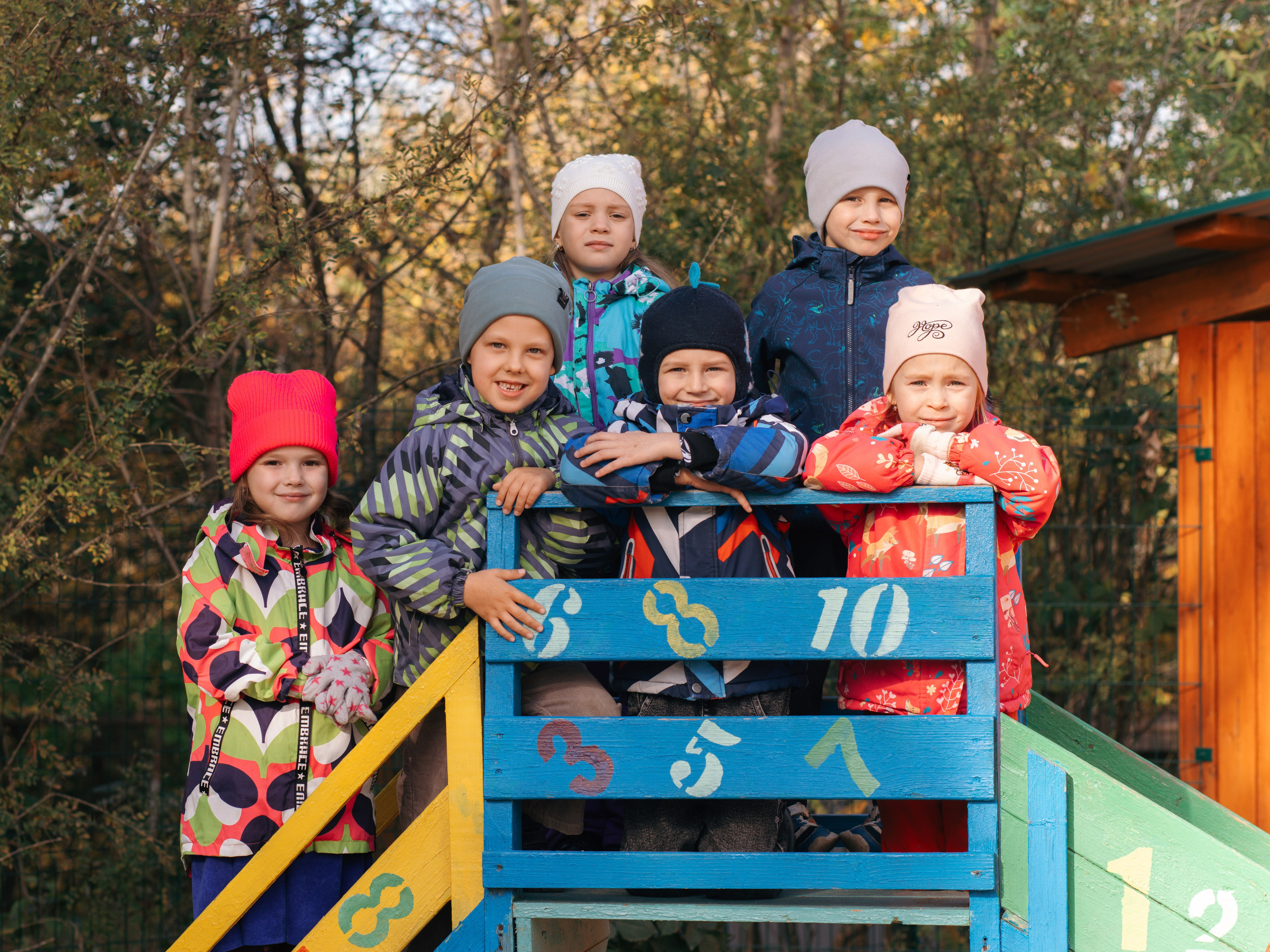 Детский сад № 20. Фотосессия для выпускного альбома. Студия выпускных альбомов Остров