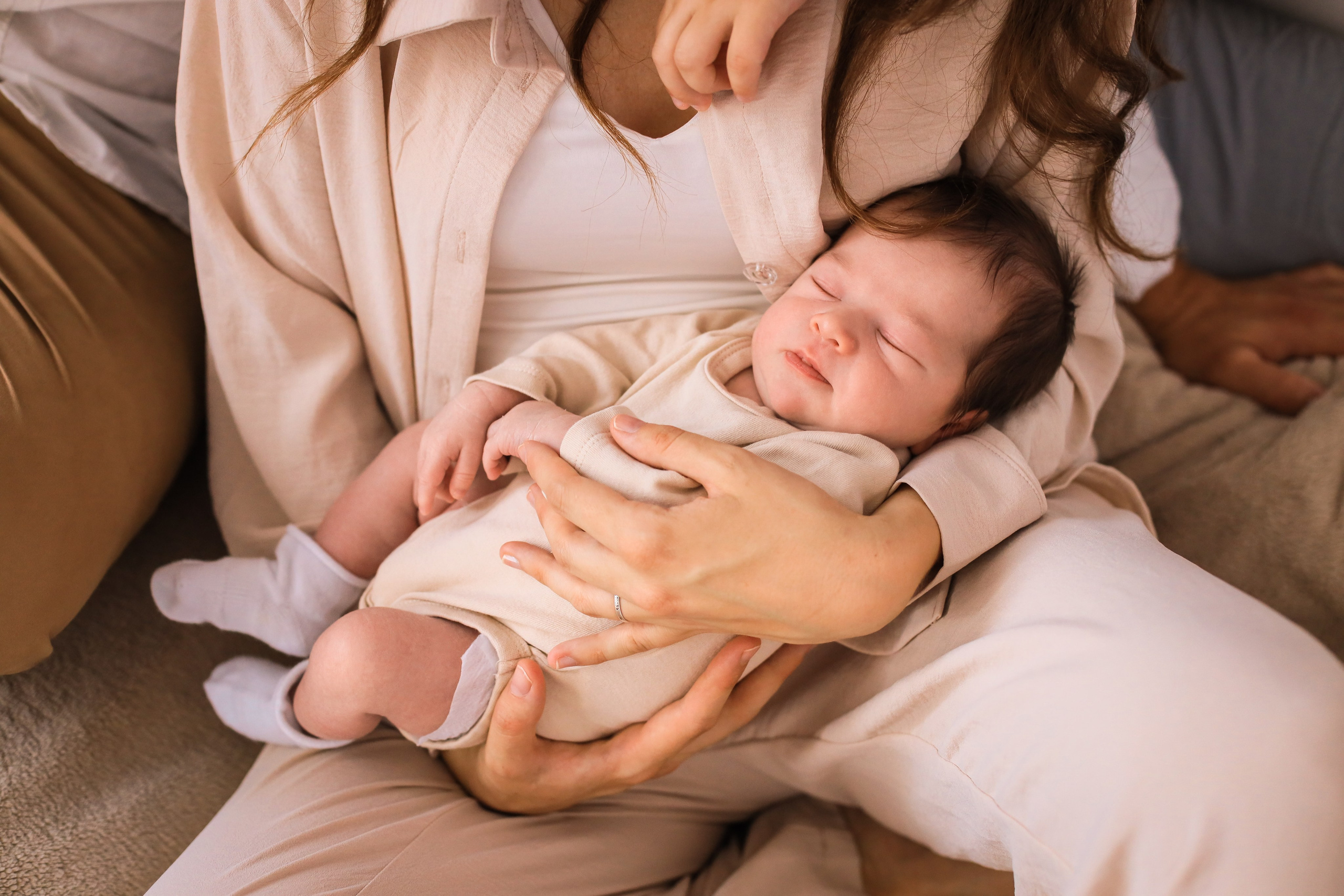 Арсений 11 дней. Семейный фотограф и фотограф новорожденных в Санкт-Петербурге Алина Фе