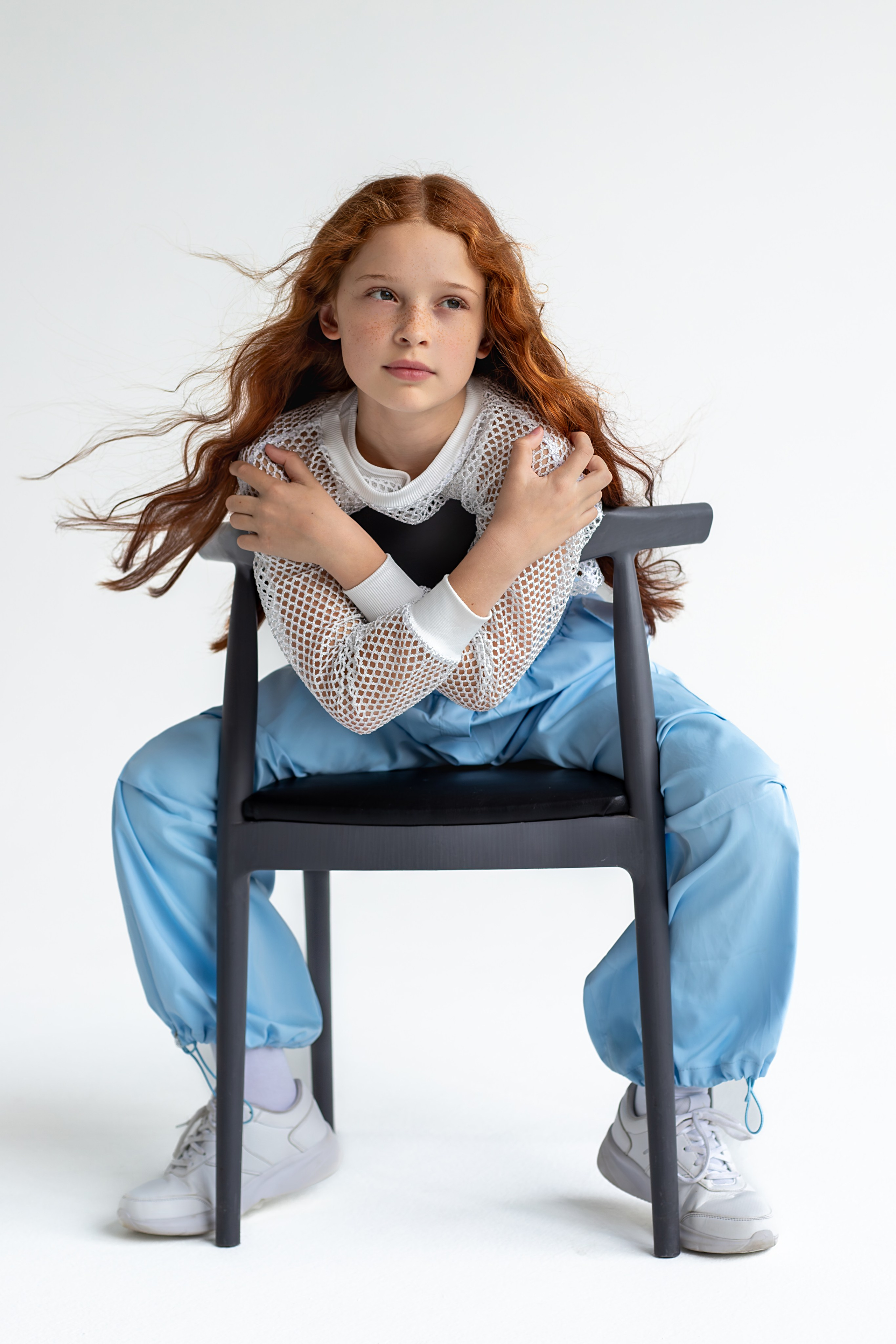 Циклорама. Модельное портфолио. Фотограф в Москве