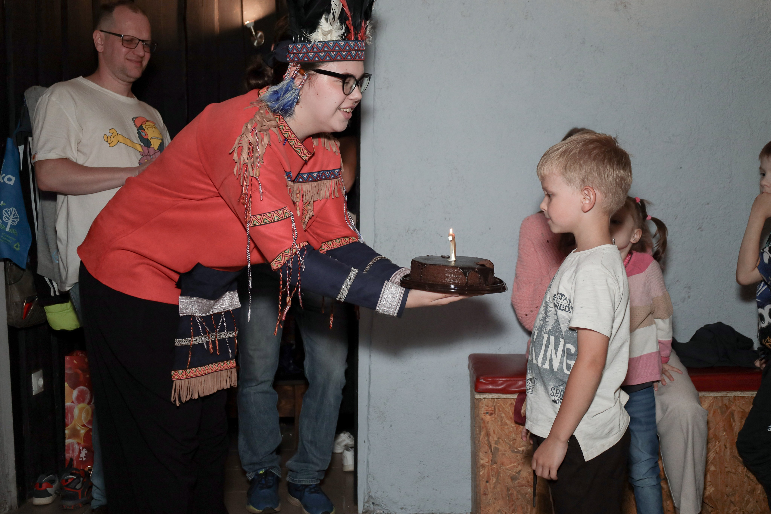 День рождение в стрелковом клубе. Фотограф Надршина Лилия