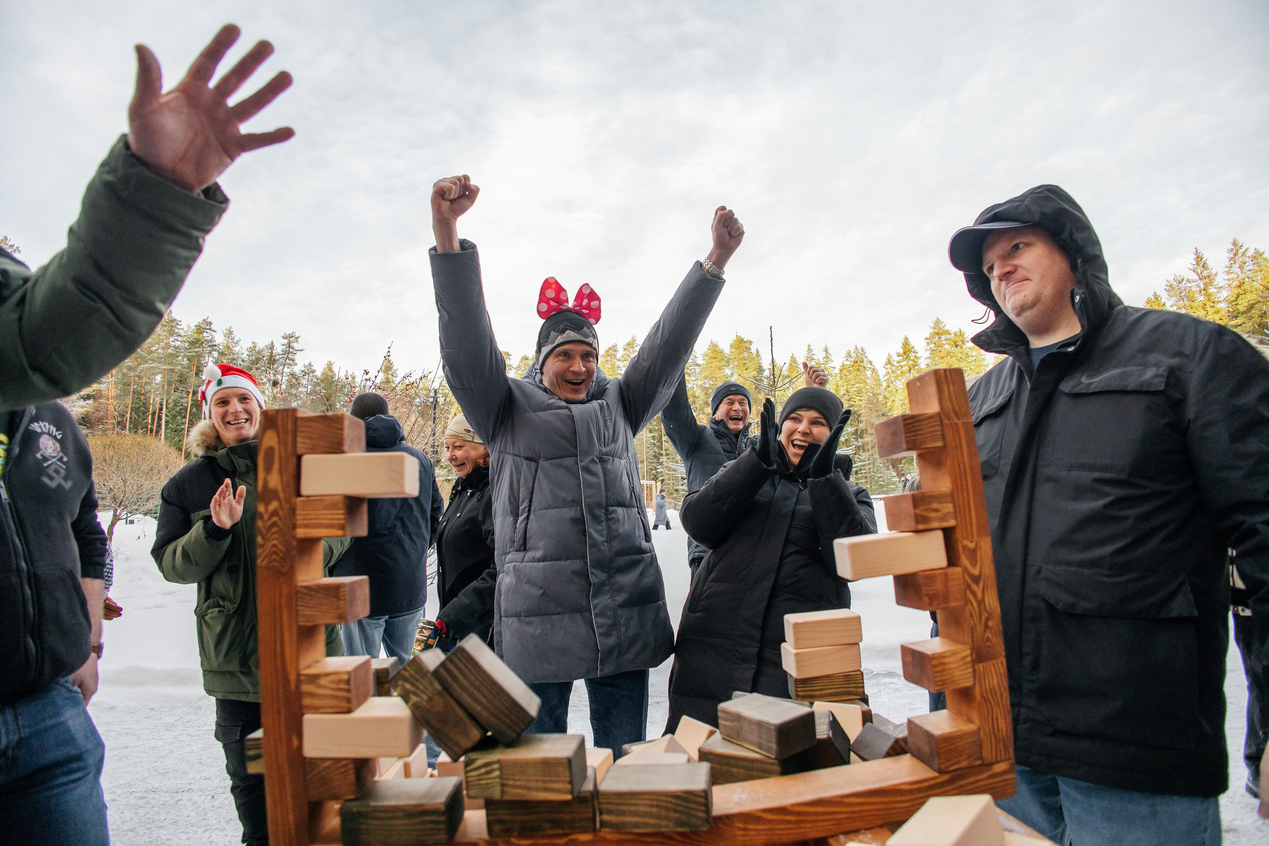 Зимний корпоратив в Царство Королевство. Фотограф в Санкт-Петербурге Виктория Безверхая