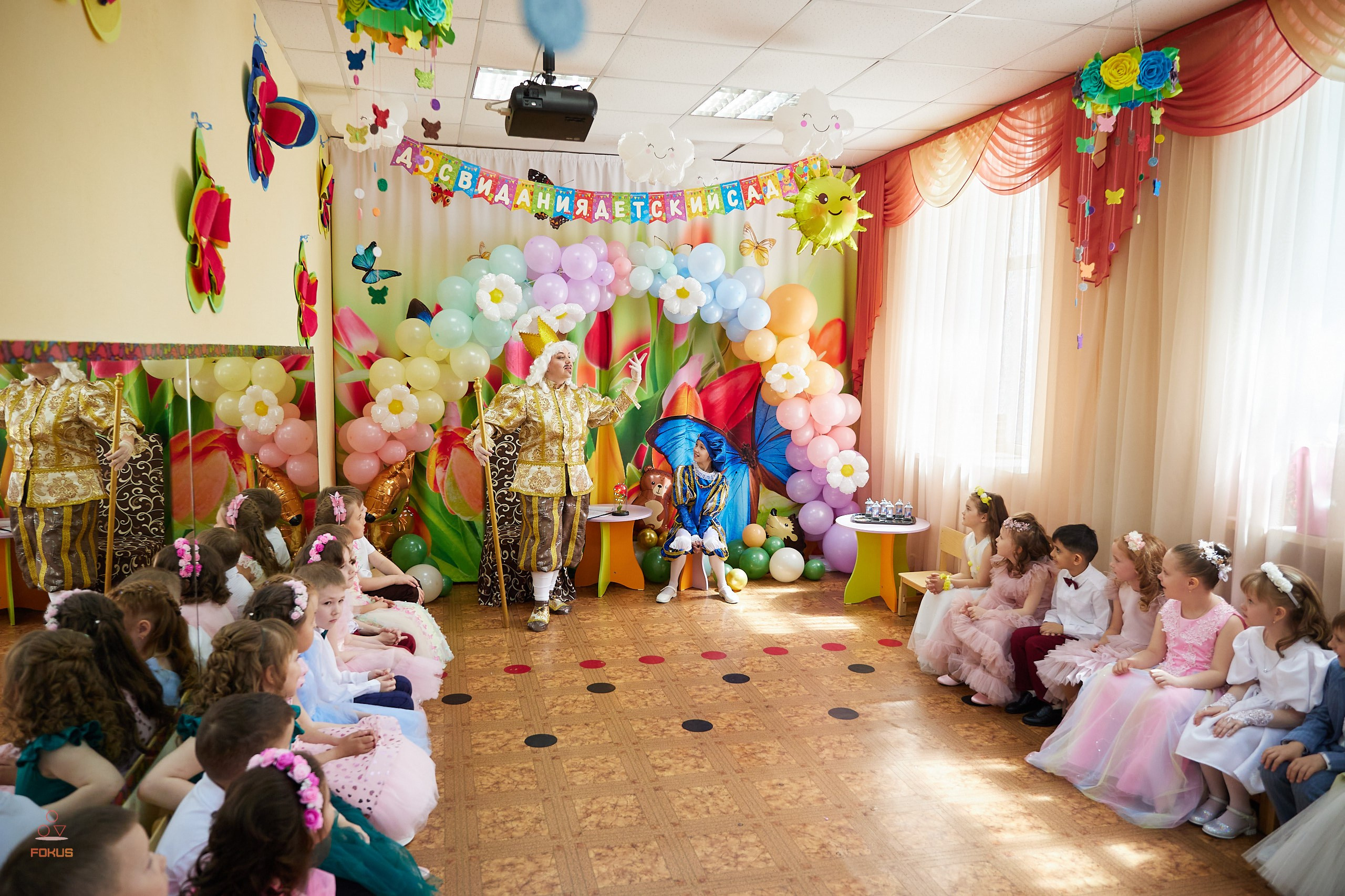 Выпускной детский сад. Спортивный фотограф Некрасов Денис