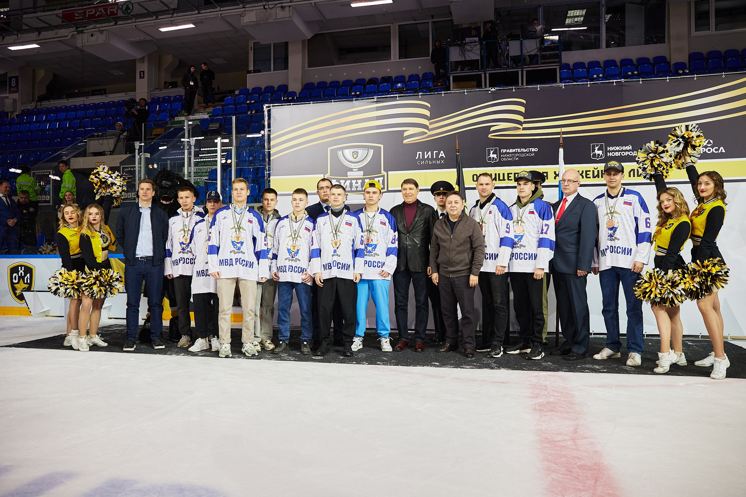 Репортаж. Офицерская хоккейная лига 2025 год. Спортивный фотограф Некрасов Денис