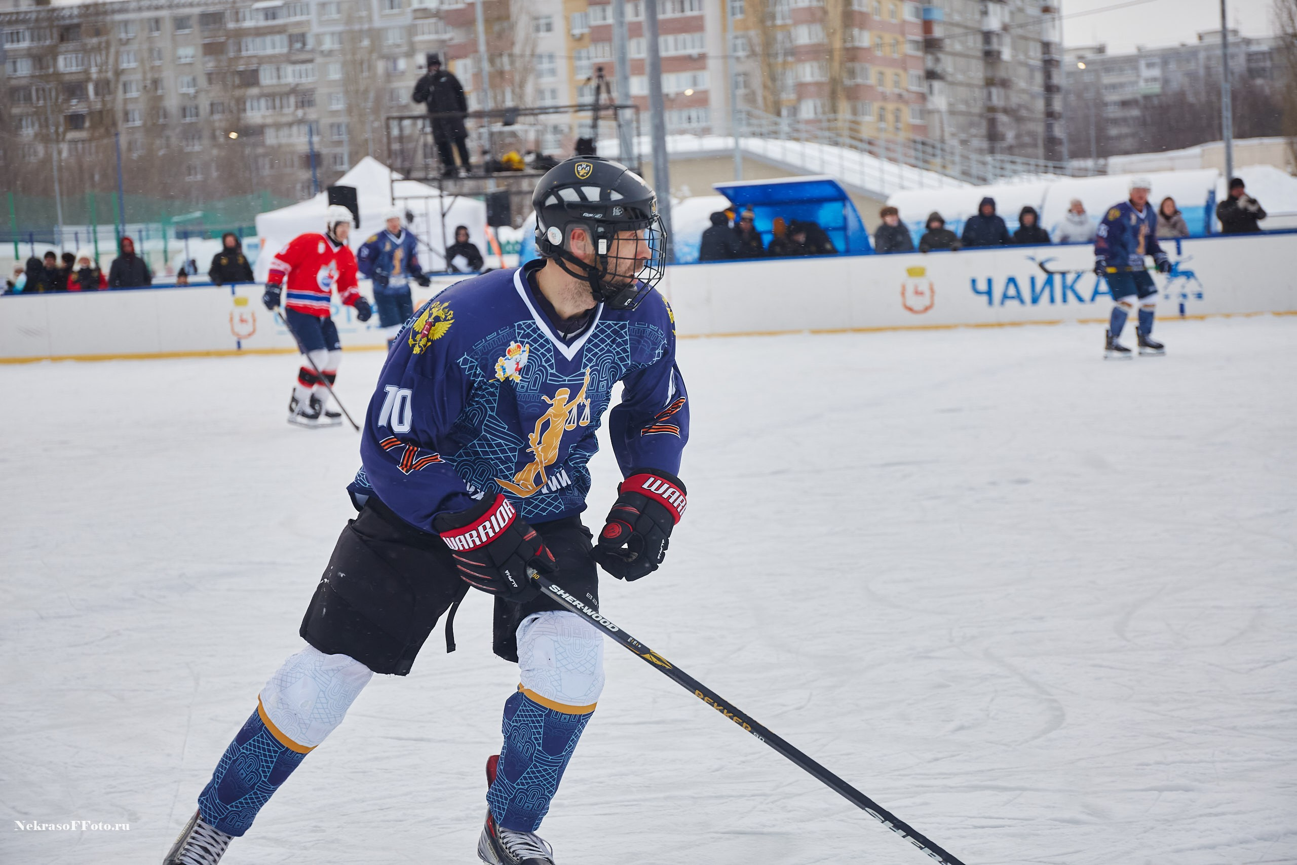 Турнир по хоккею «Русская классика» в рамках Офицерской хоккейной лиги. Спортивный фотограф Некрасов Денис
