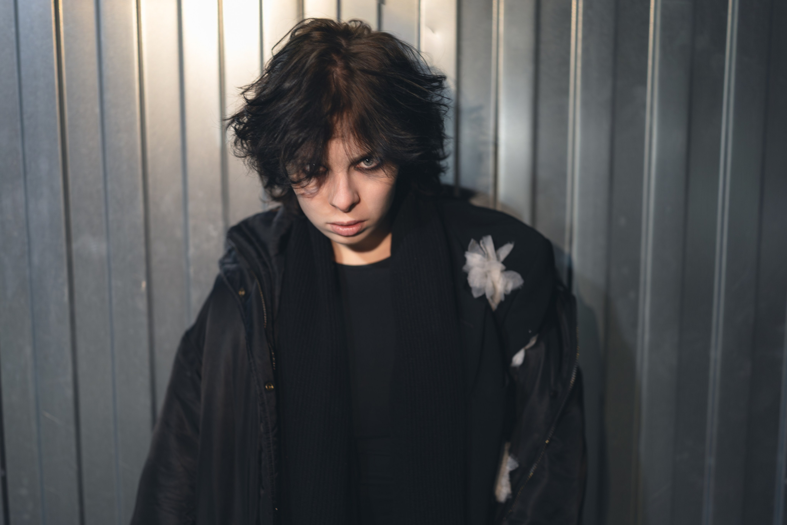 Лилуна портретная съемка ночь и мобильный свет. Портретный фотограф из Москвы. Павел Попов