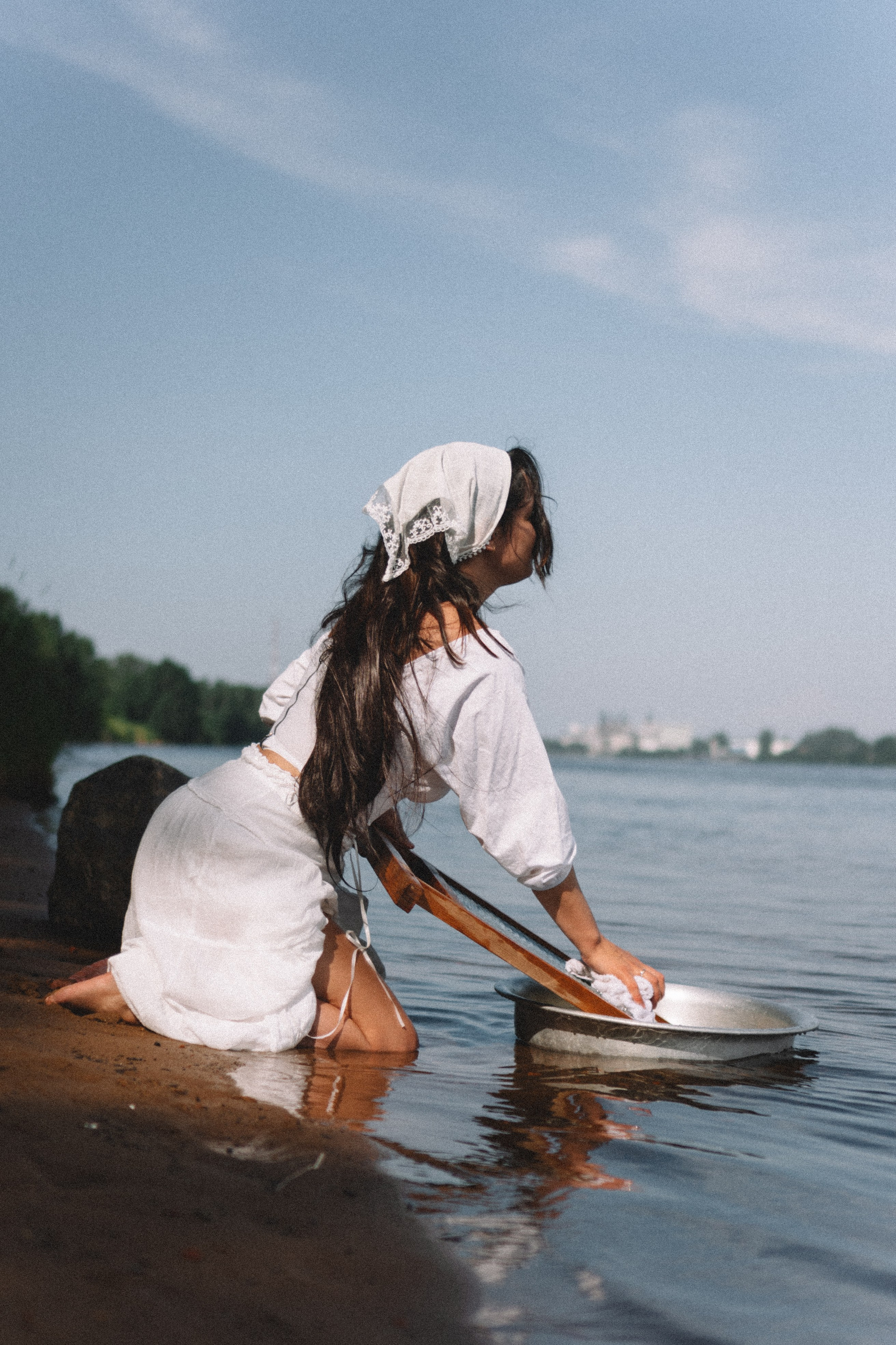 СТИРКА НА РЕКЕ. Профессиональный фотограф, Санкт-Петербург — Виктория Богомолова