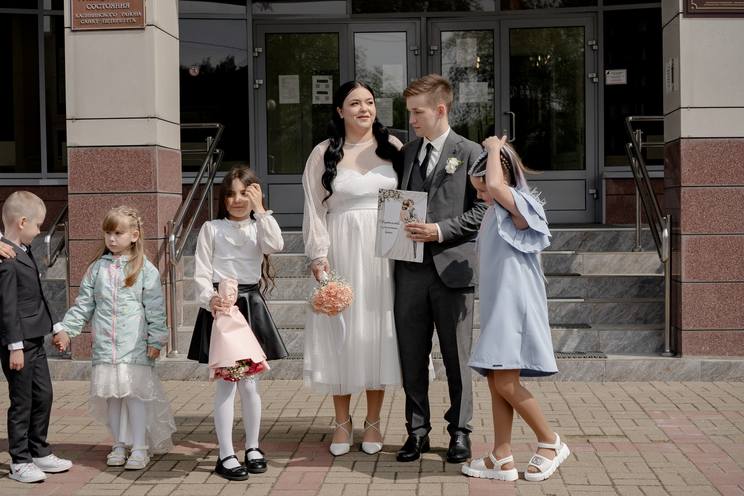 СВАДЕБНАЯ СЬЕМКА В ЗАГСЕ И БАНКЕТ. Профессиональный фотограф, Санкт-Петербург — Виктория Богомолова