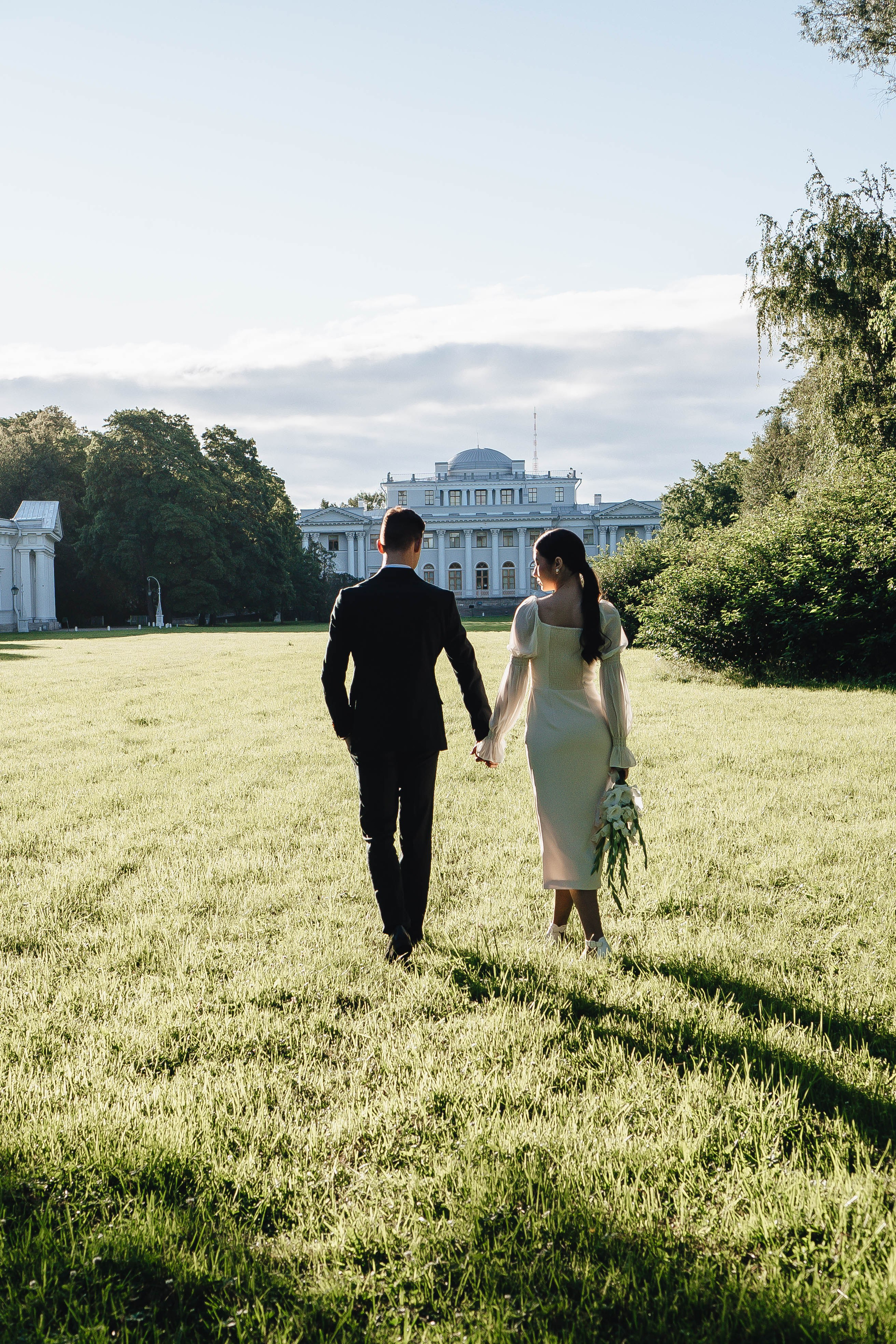СВАДЕБНАЯ СЬЕМКА НА РАССВЕТЕ НА ЕЛАГИНОМ ОСТОРОВЕ. Профессиональный фотограф, Санкт-Петербург — Виктория Богомолова