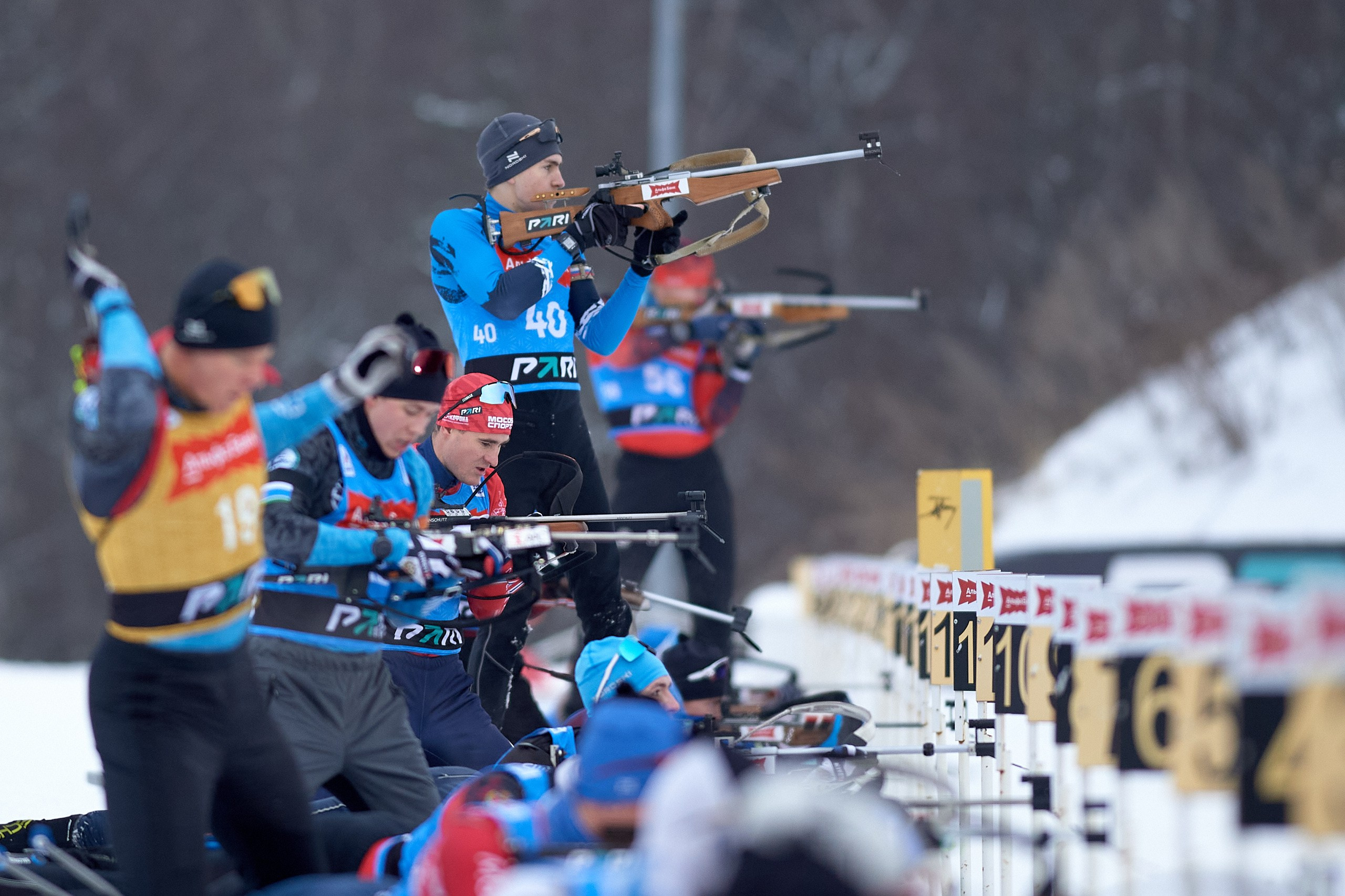 Биатлон. Чемпионат России — 2024/2025, 3-й этап, Ижевск. Ижевская винтовка. Спортивный репортажный фотограф в Ижевске Сергей Мерзляков