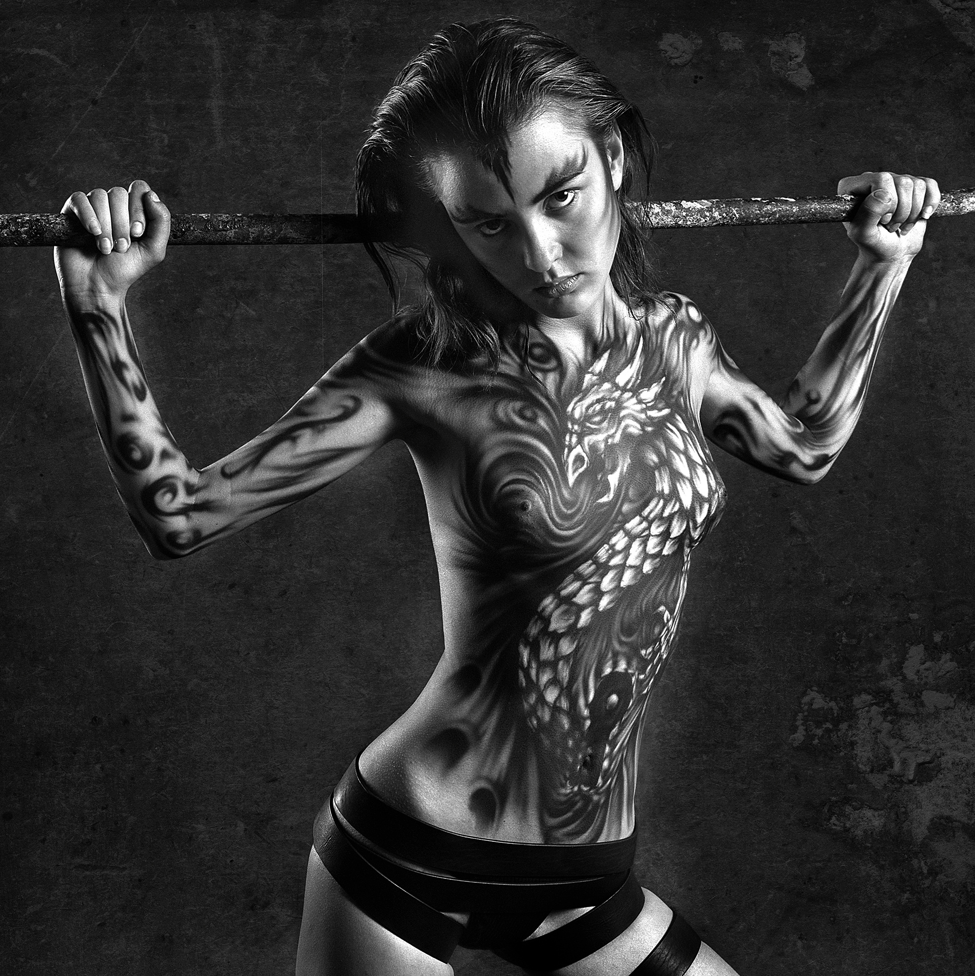 НЮ и Боди Арт. Photographer  Valeriy Velikov