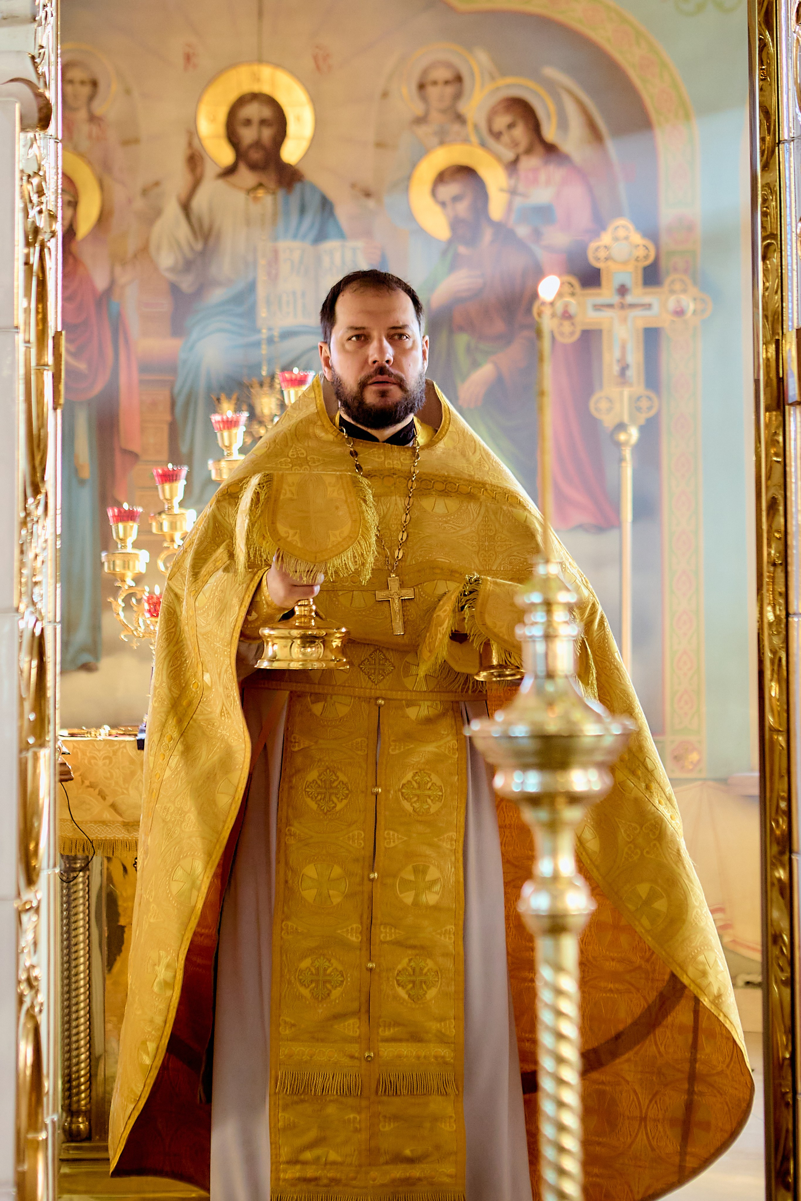 Воскресная Литургия в храме 23 февраля 2025 г г. Дзержинск