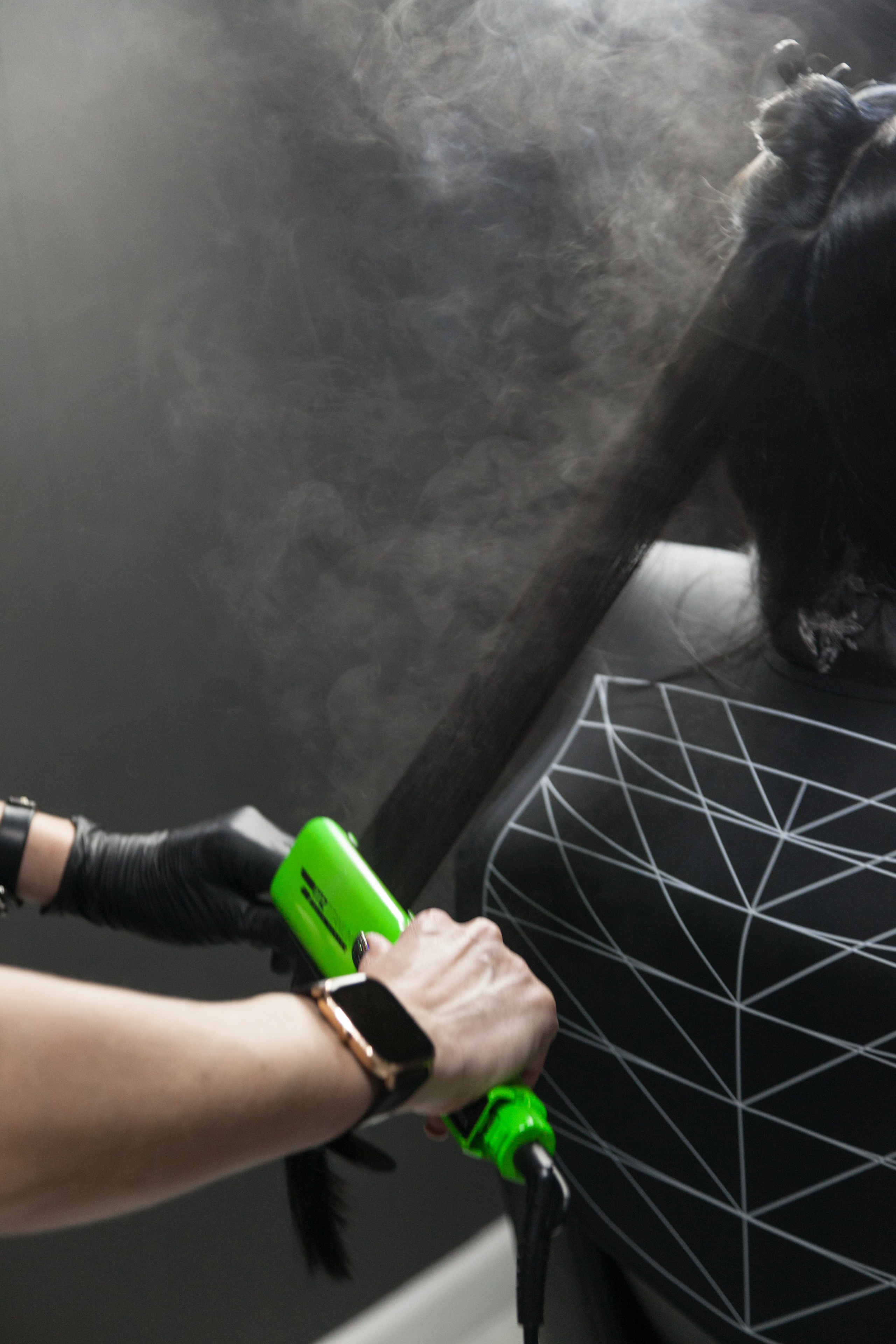 Фотосъемка контента для мастера кератинового ухода за волосами Барнаул