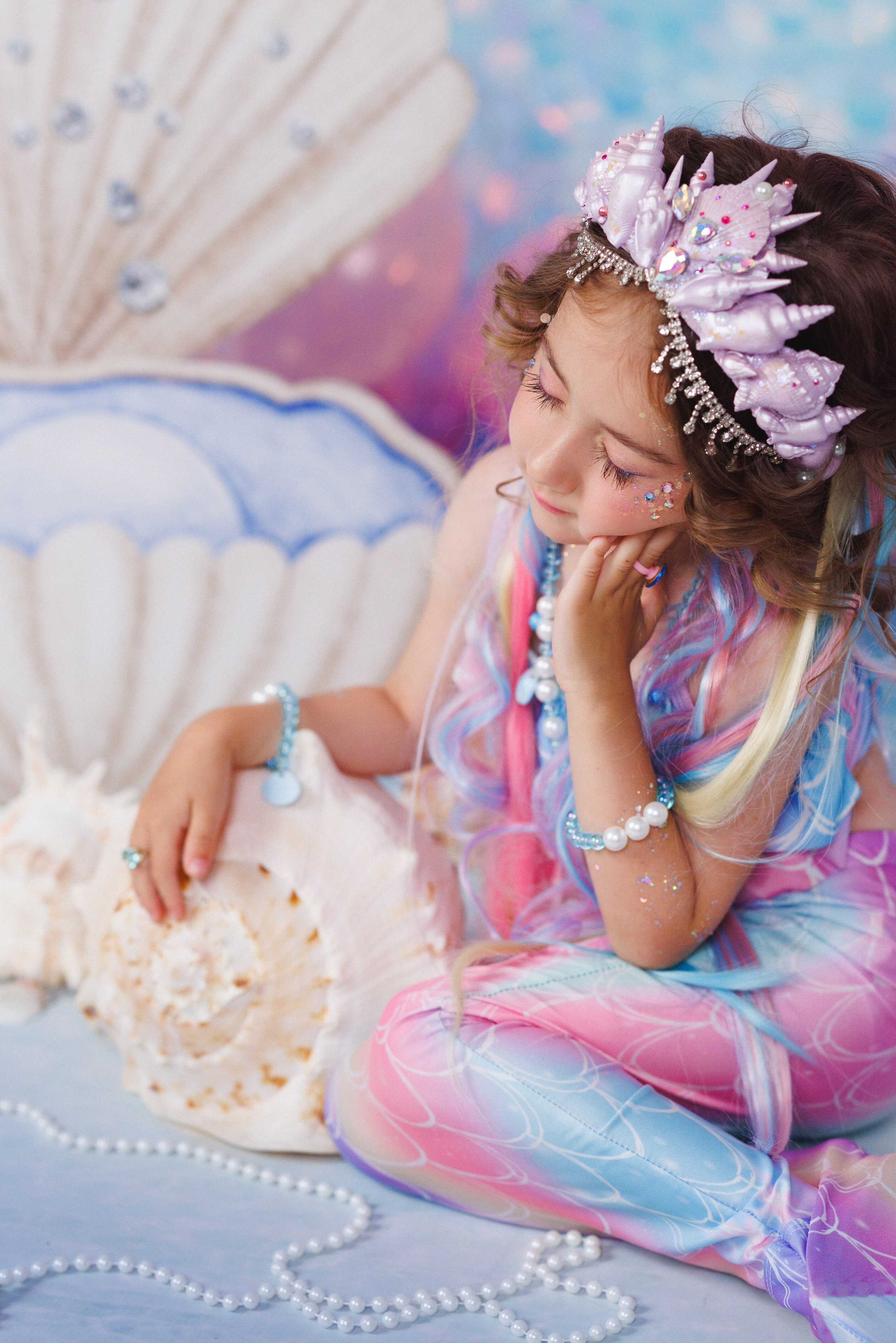 Детская фотосессия в образе «РУСАЛОЧКА», город Краснодар. Семейный и детский фотограф в Краснодаре Анна Трашкова