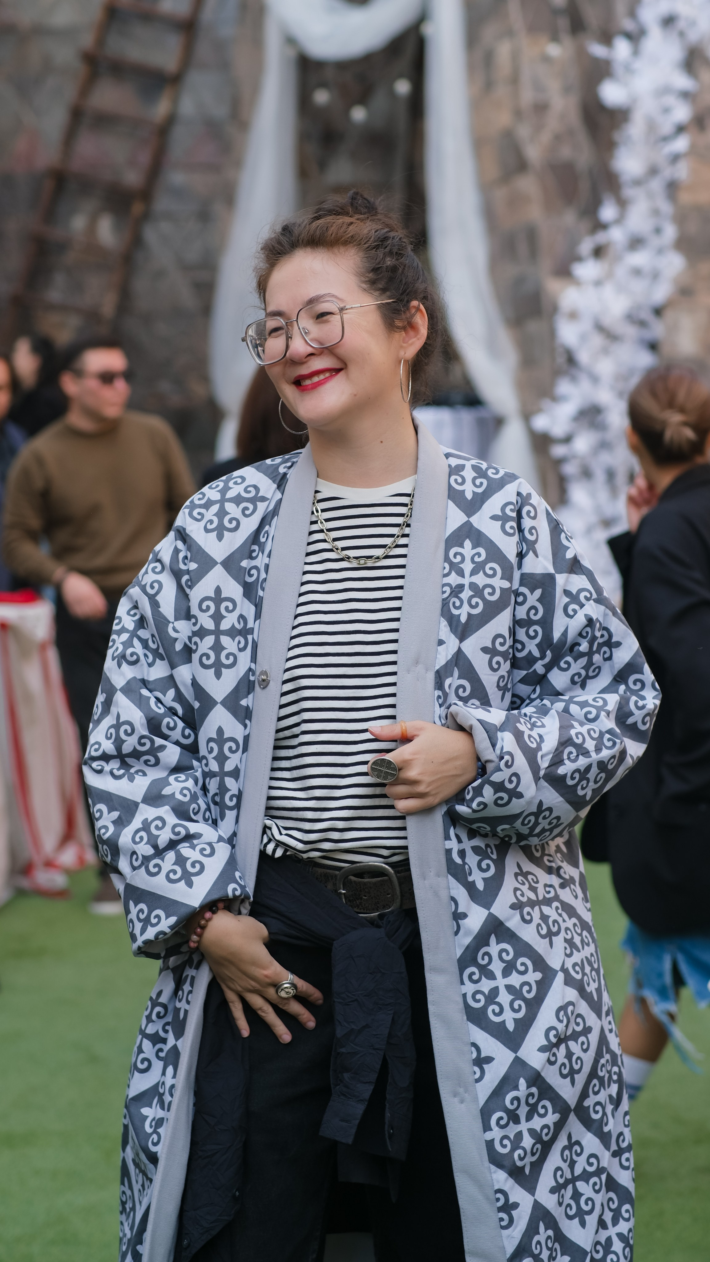 Street style. Художница в Алматы Мухамед-Рахимова Джамиля