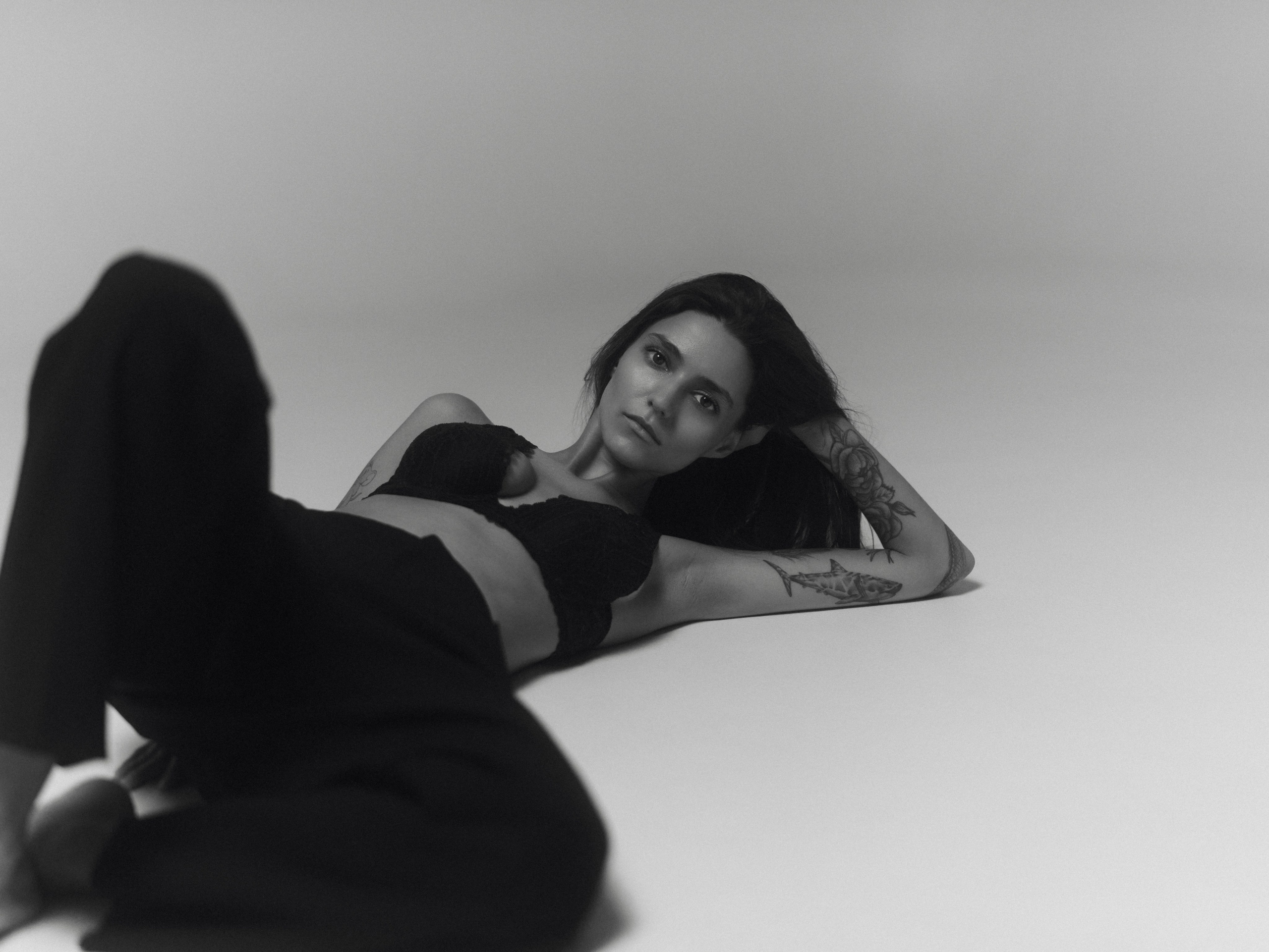 Студийная фотосъемка с Алиной на циклораме в Казани