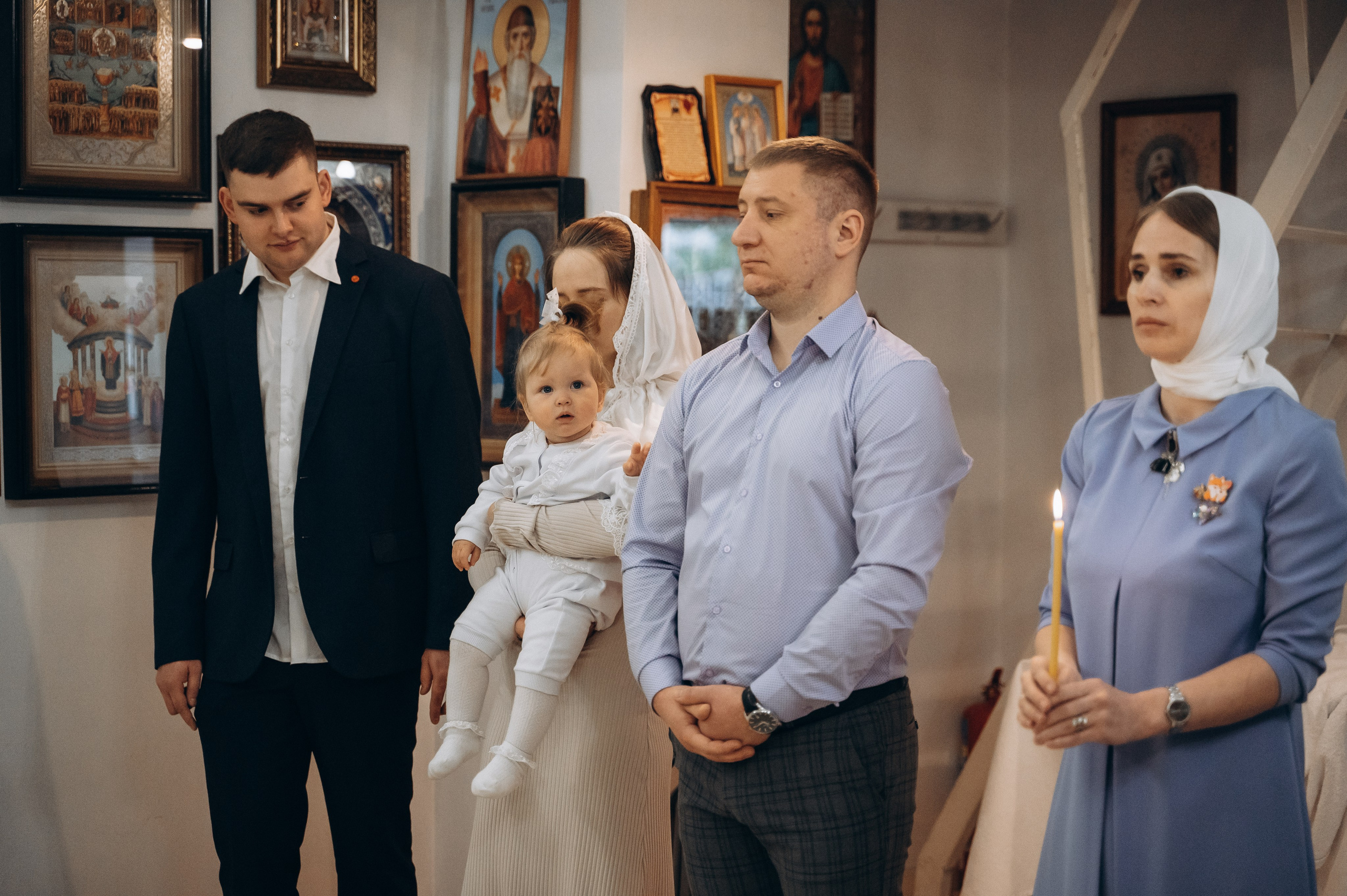 Крещение Таисии (Церковь Рождества Иоанна Крестителя). Семейный фотограф в Минске Дарья Дреко
