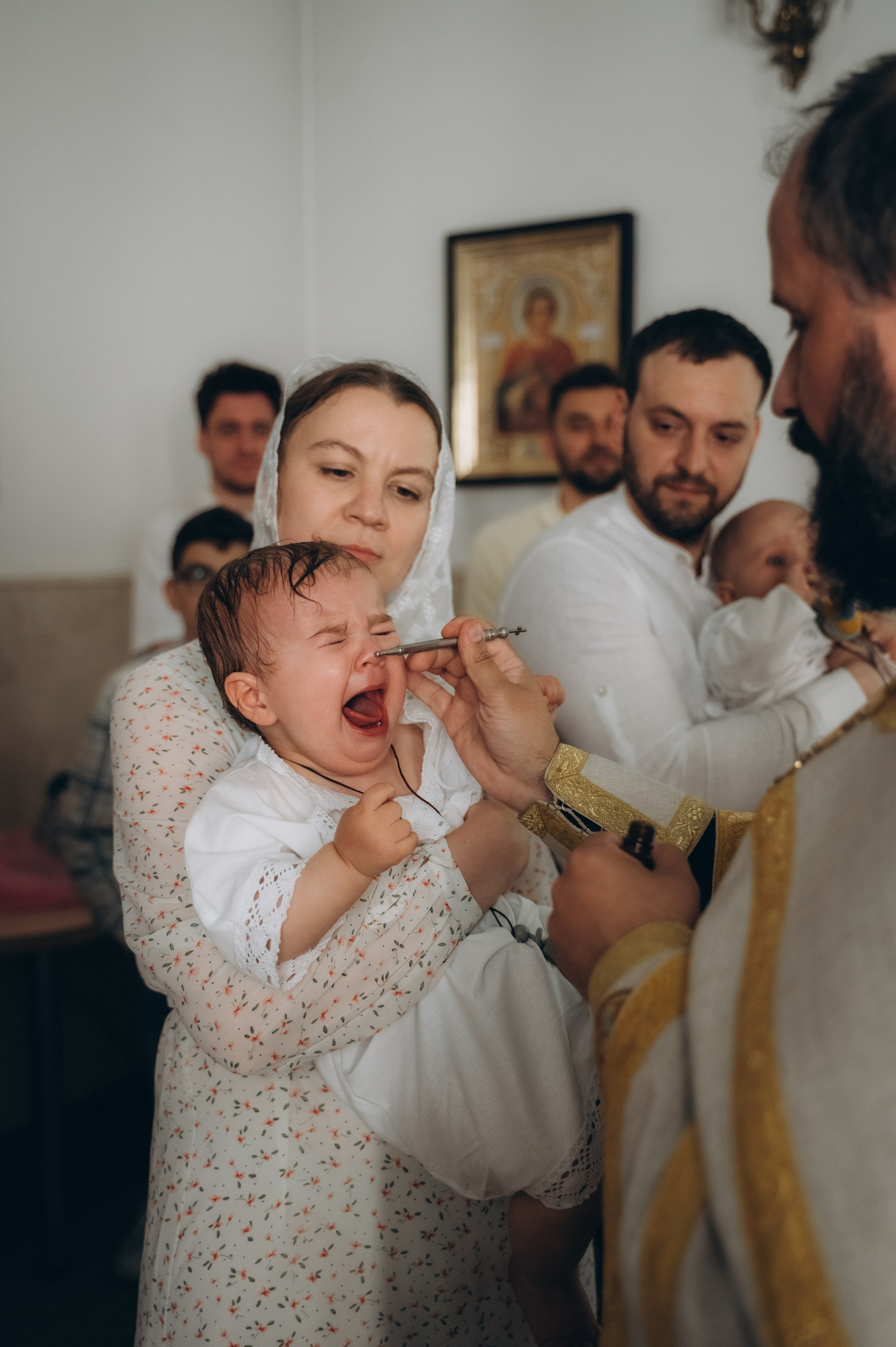 Крещение Мии и Льва. Семейный фотограф в Минске Дарья Дреко