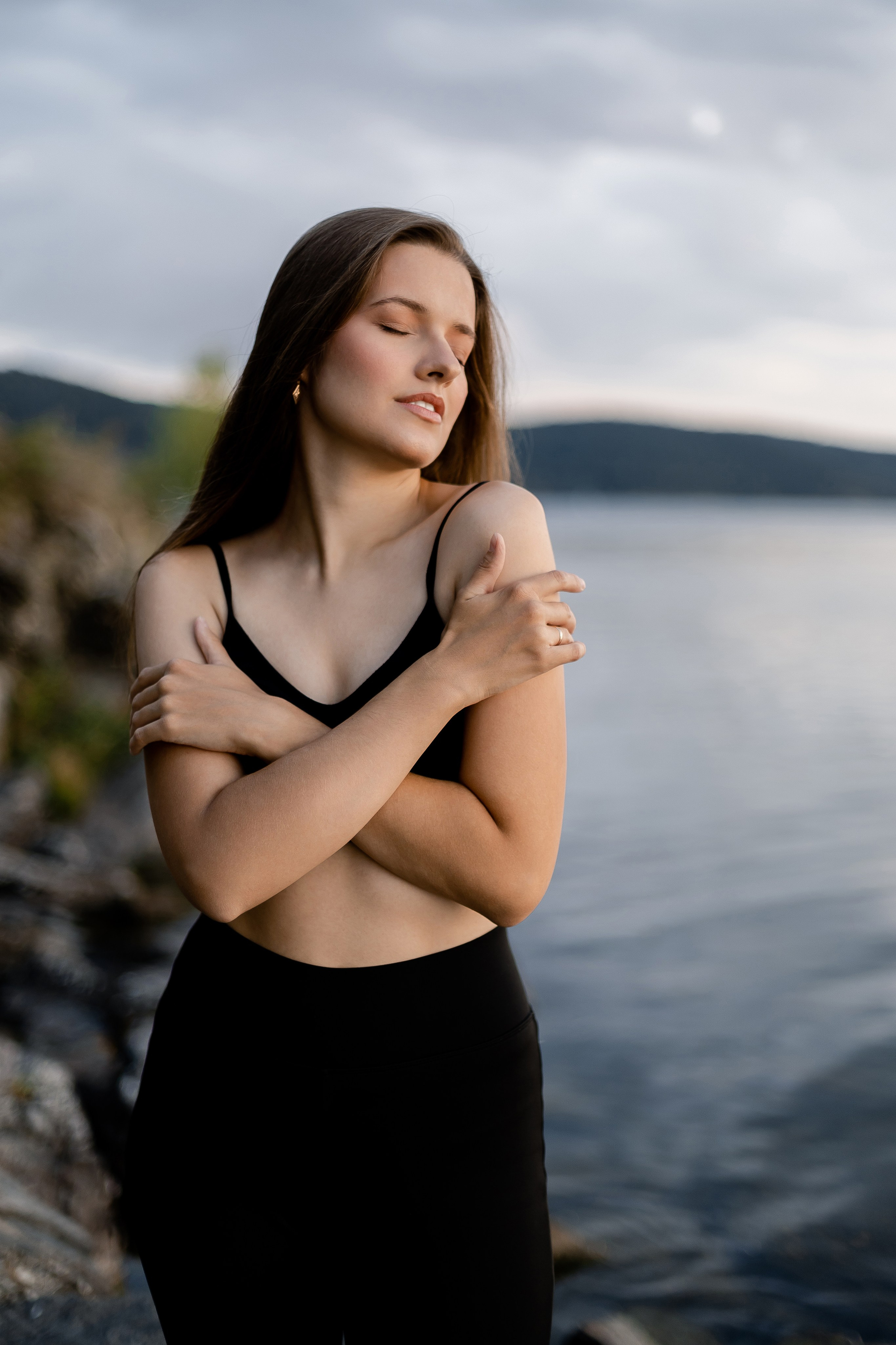 Варя, съёмка на озере. Свадебный и портретный фотограф в Миассе Филиппенко Дарья