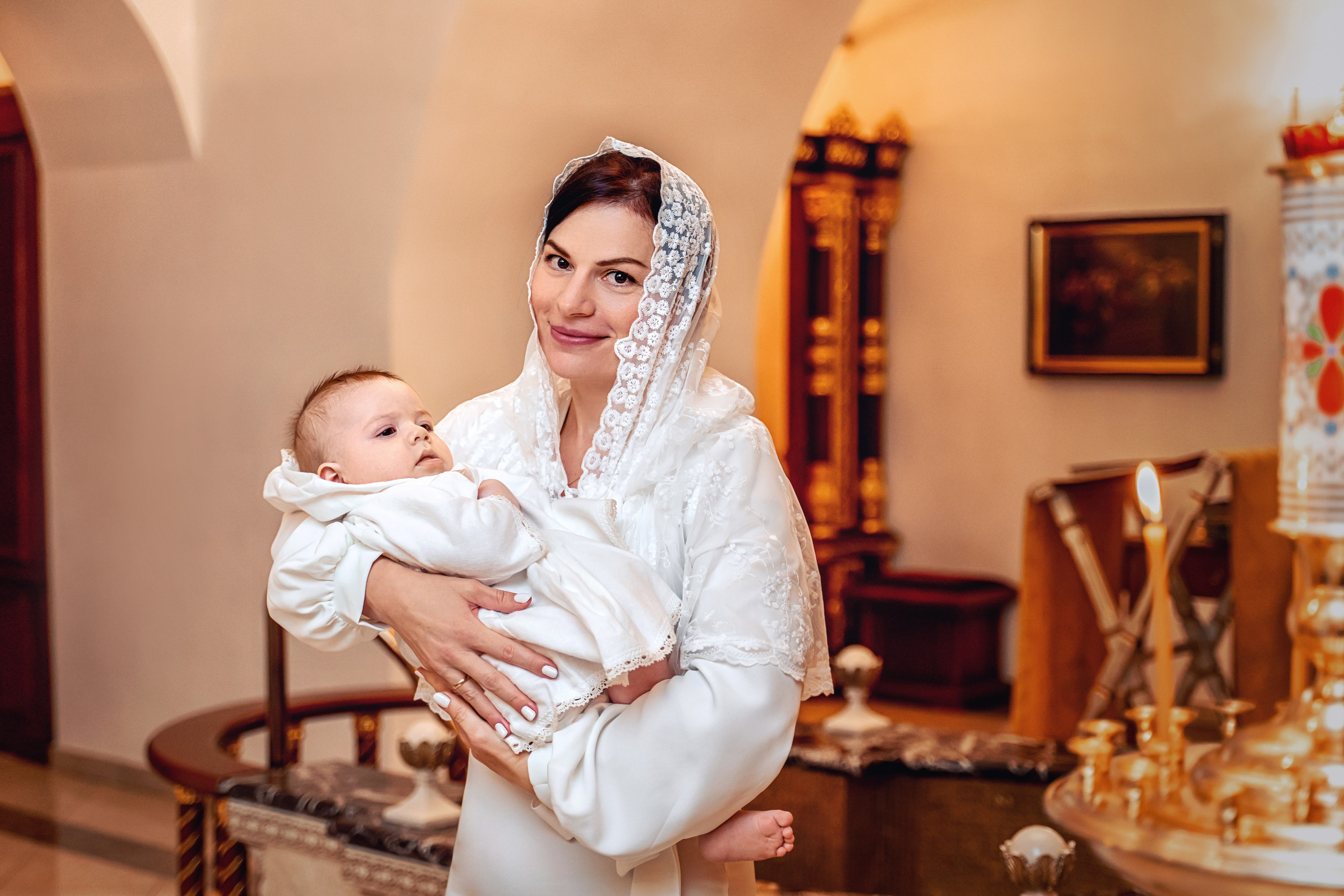 Фотограф на крещение Москва. Церковь Троицы Живоначальной в Останкино. Фотограф \ Видеограф на Крещение, Венчание Москва| Семейные съемки