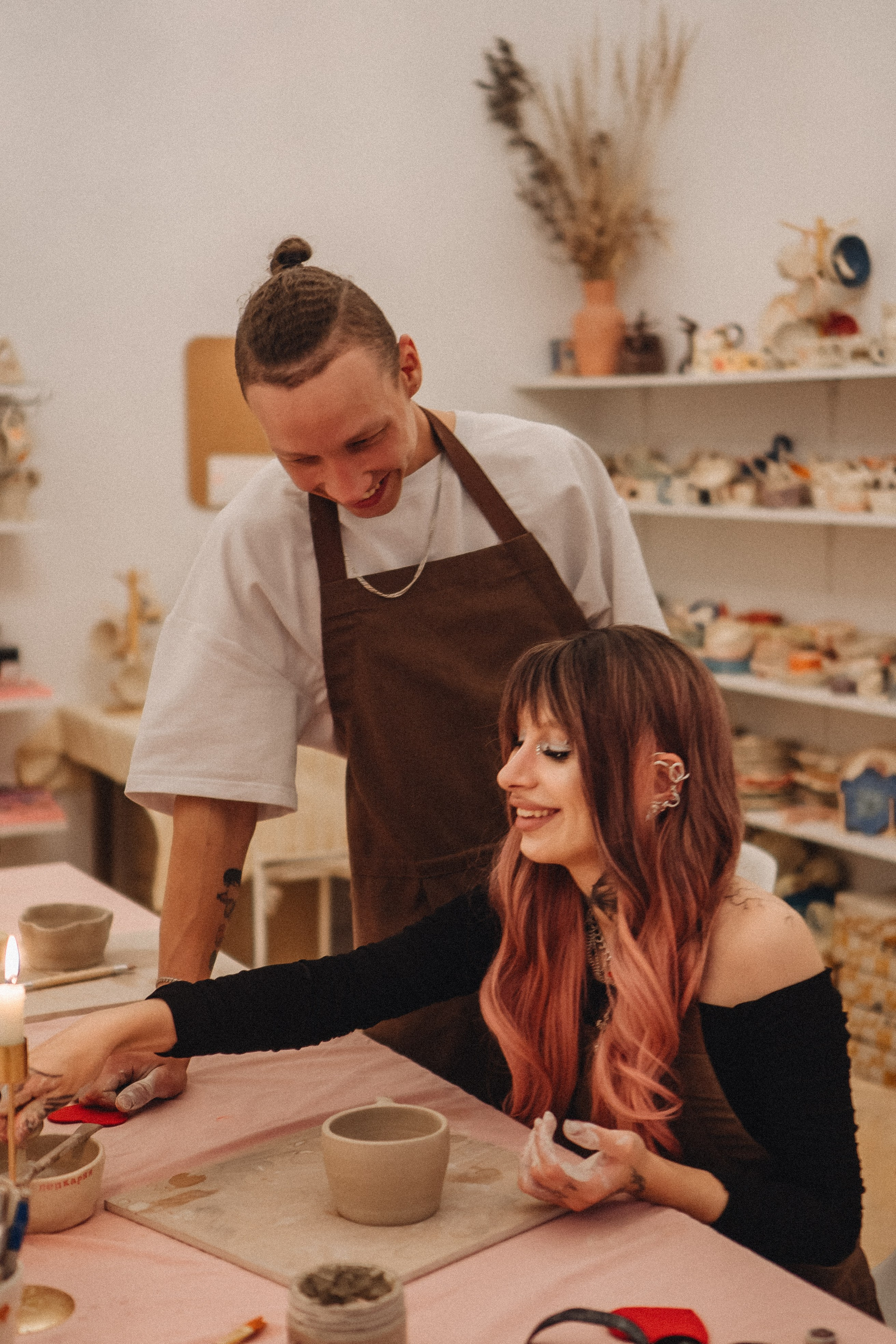 СВИДАНИЕ В ГОНЧАРНОЙ МАСТЕРСКОЙ. Профессиональный фотограф, Санкт-Петербург — Виктория Богомолова
