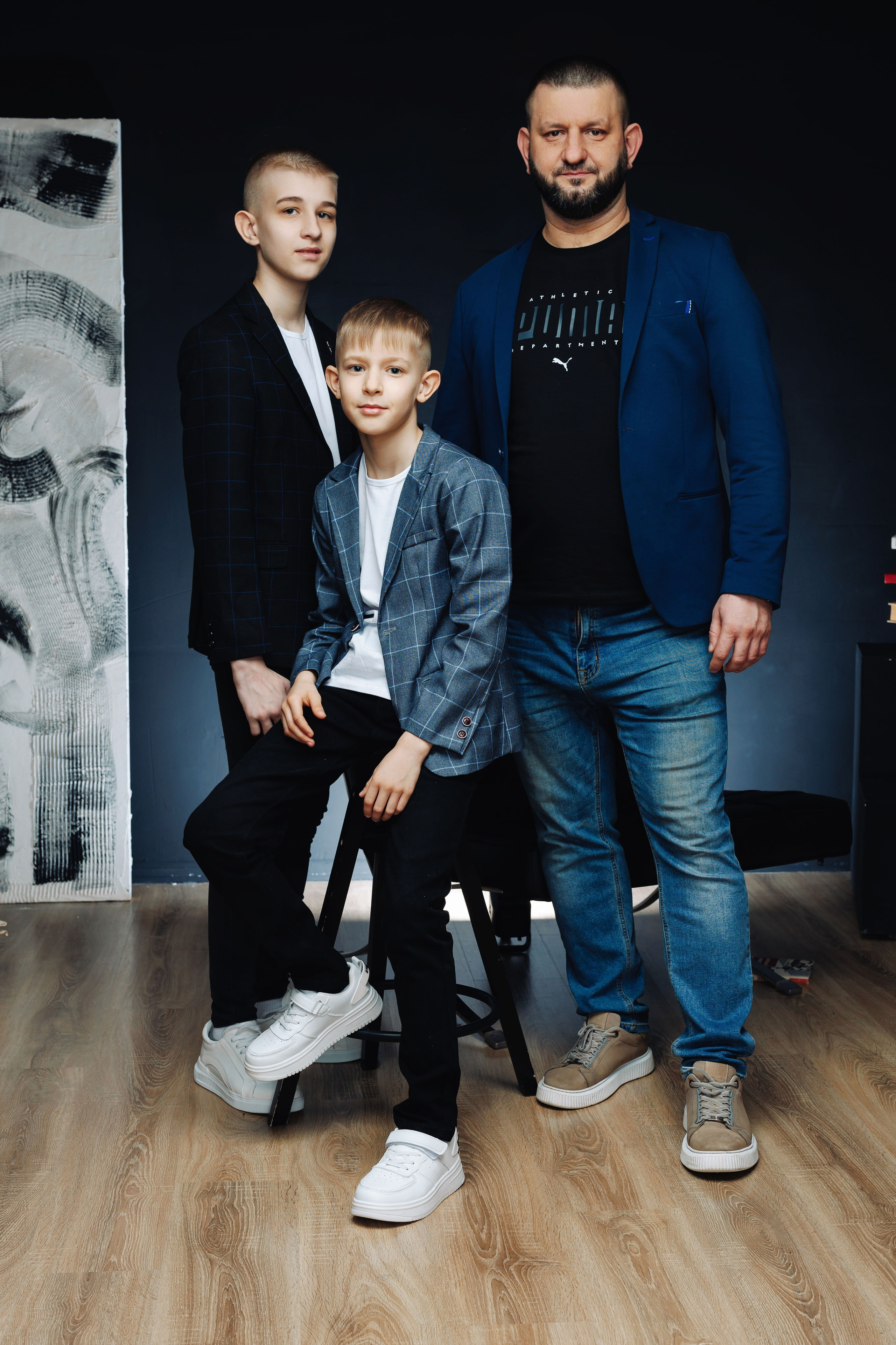 Предновогодняя  семейная съёмка 