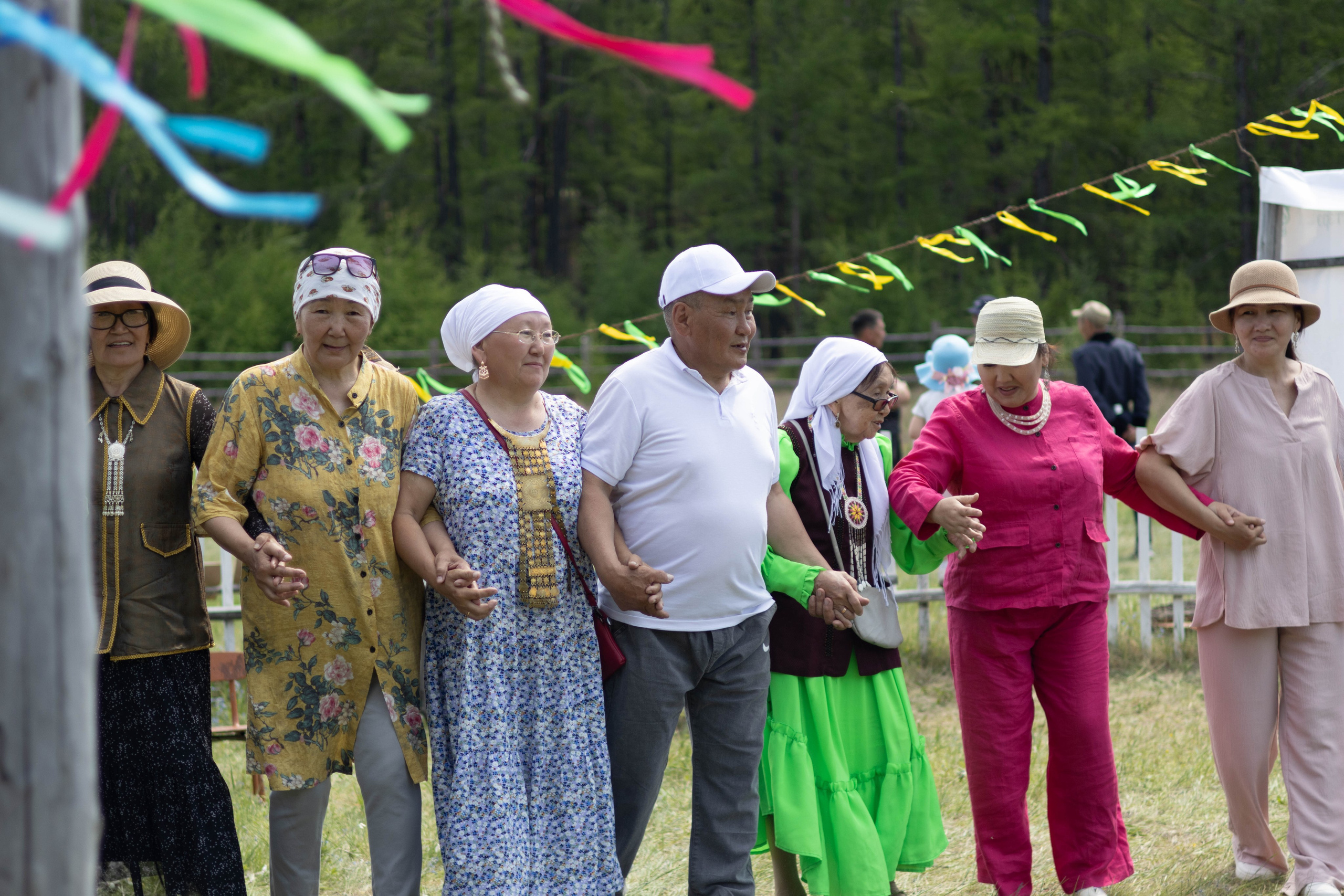 Юбилейный Ысыах Цыпандиных 2024 г. Фотограф Якутск Зоя Николаева