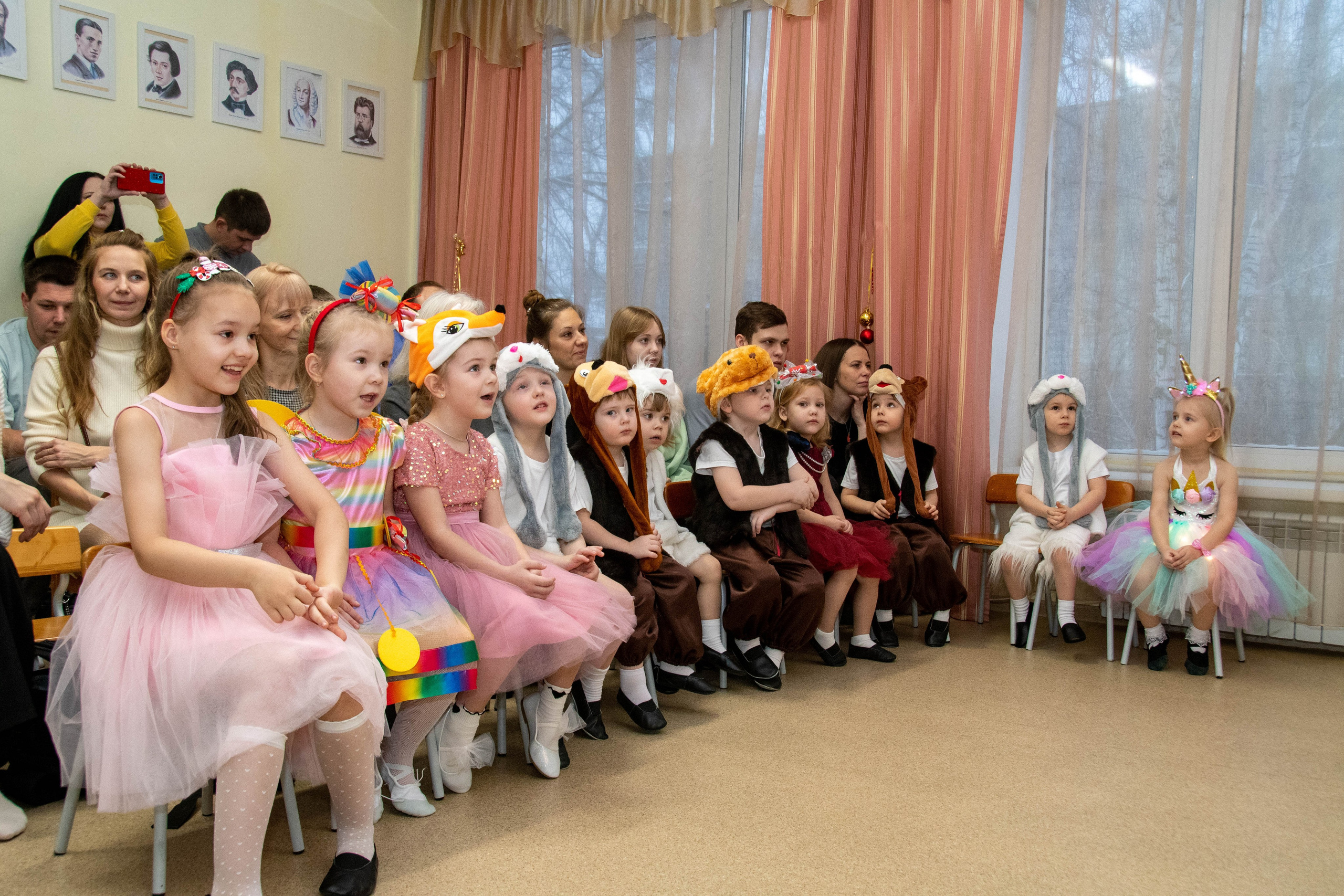 2023 Новый год. Акварель, Первомайка. Репортажный и детский фотограф в Новосибирске