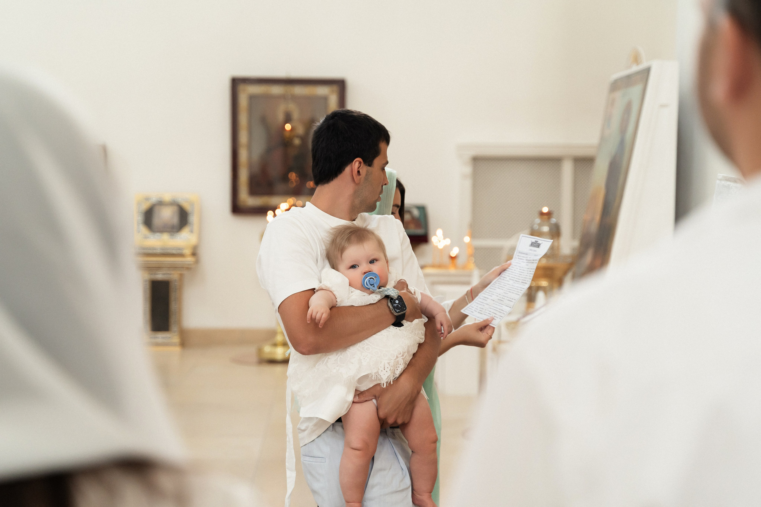 Крещение Маргариты. Фотограф Алина Филимонова Тверь