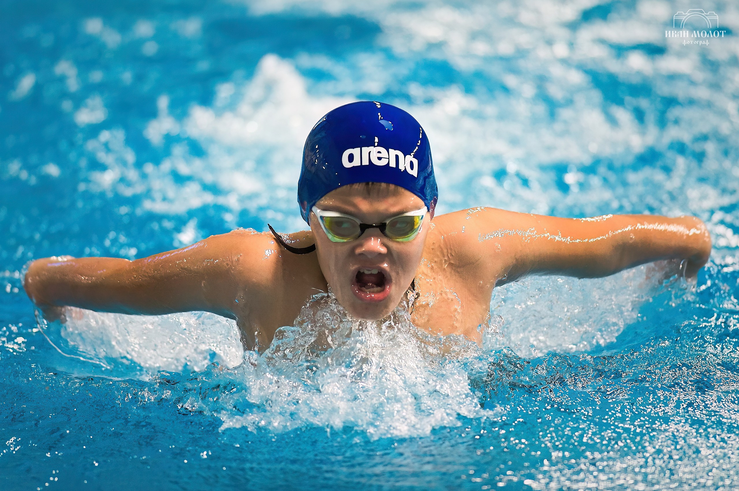 Плавание. Спортивный фотограф Иван Молот (Киров)