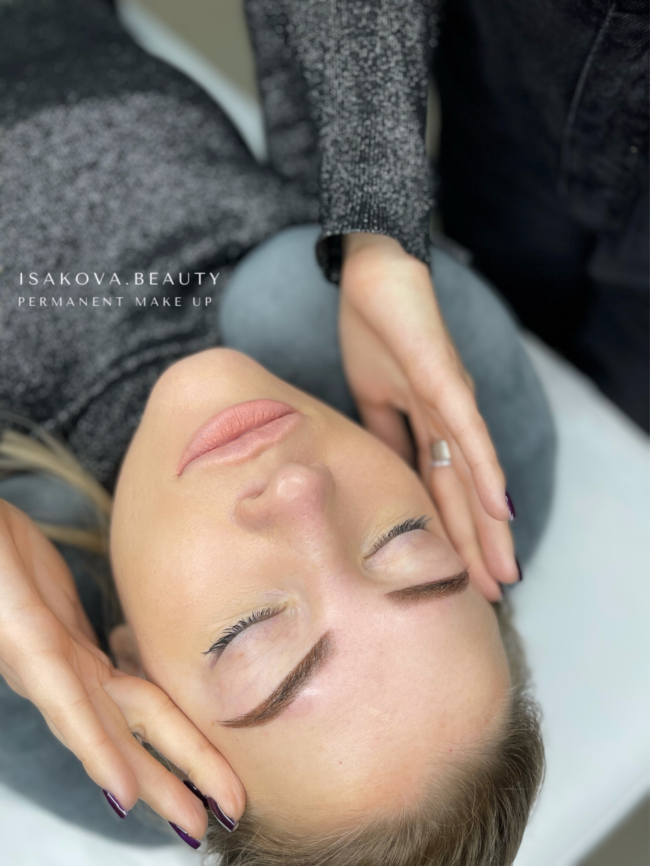 БРОВИ сразу после процедуры. Перманентный макияж и удаление старого татуажа в Ростове-на-Дону Дарья Исакова