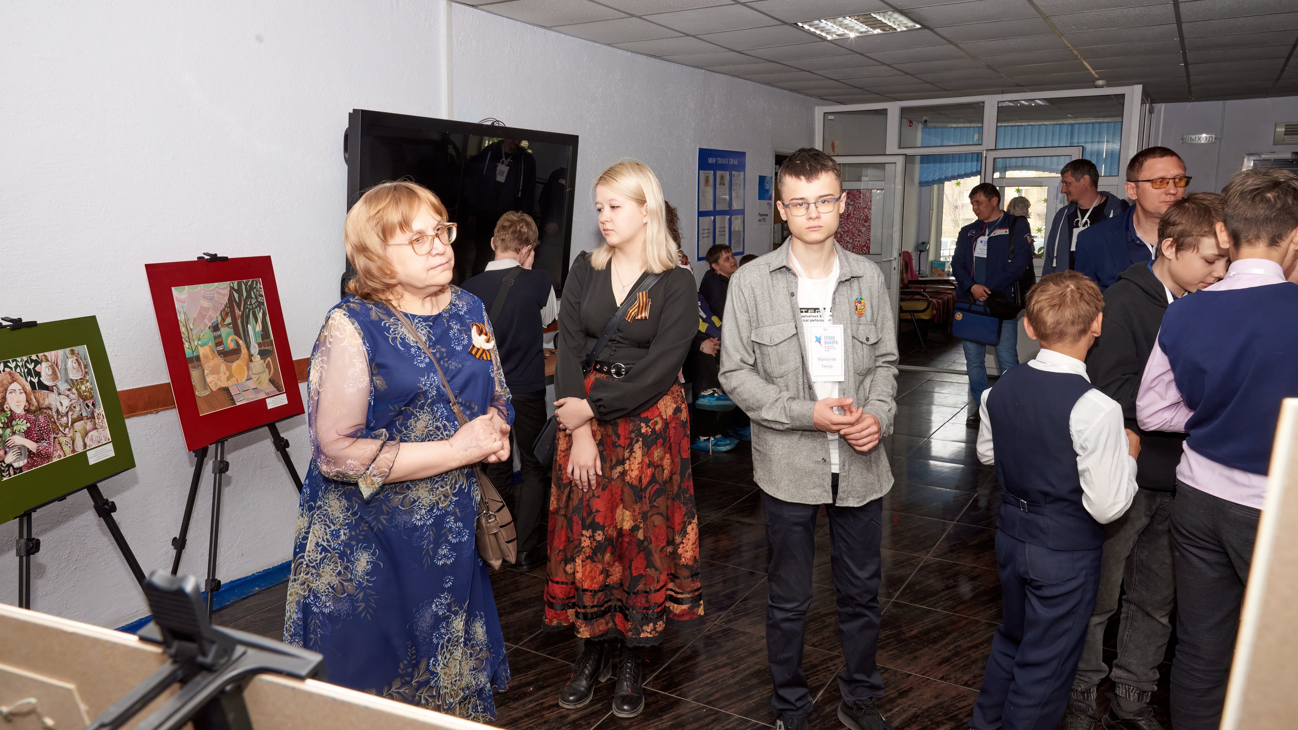 Открытие молодежного патриотического форума «Право выбора». [fXph] Фотограф Масликов Илья. Съёмка мероприятий в Ленинске-Кузнецком