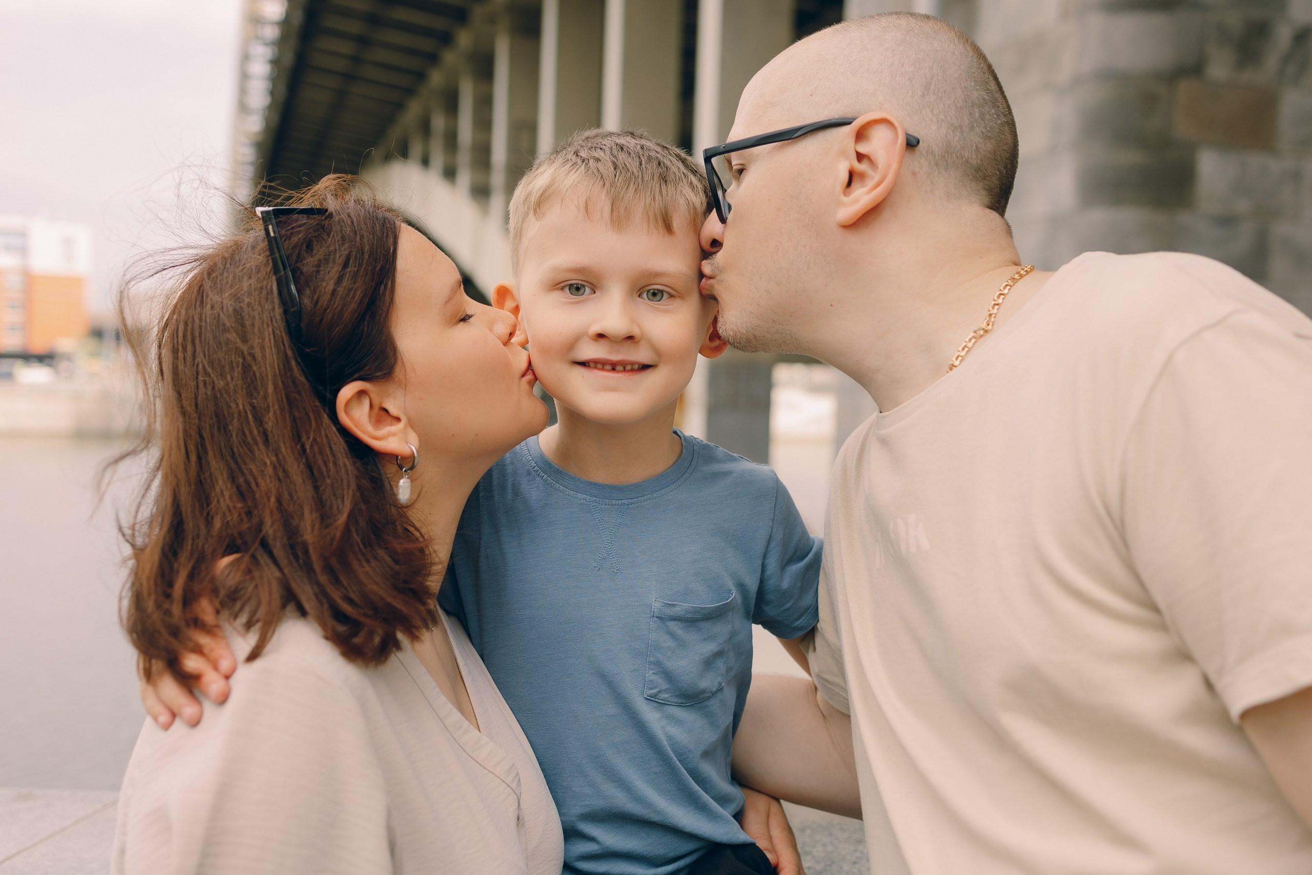 Семейная прогулка. Семейный Фотограф в Москве Евгения Симоненко
