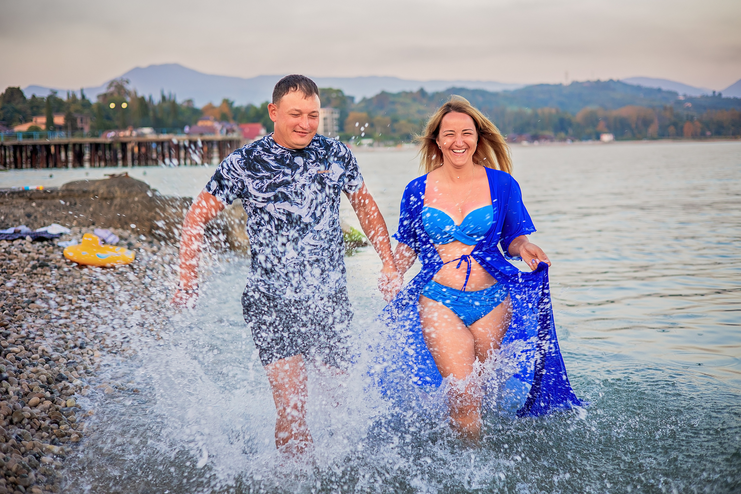 Морская фотоистория. Свадебный и семейный фотограф в Абхазии Эля Цишба