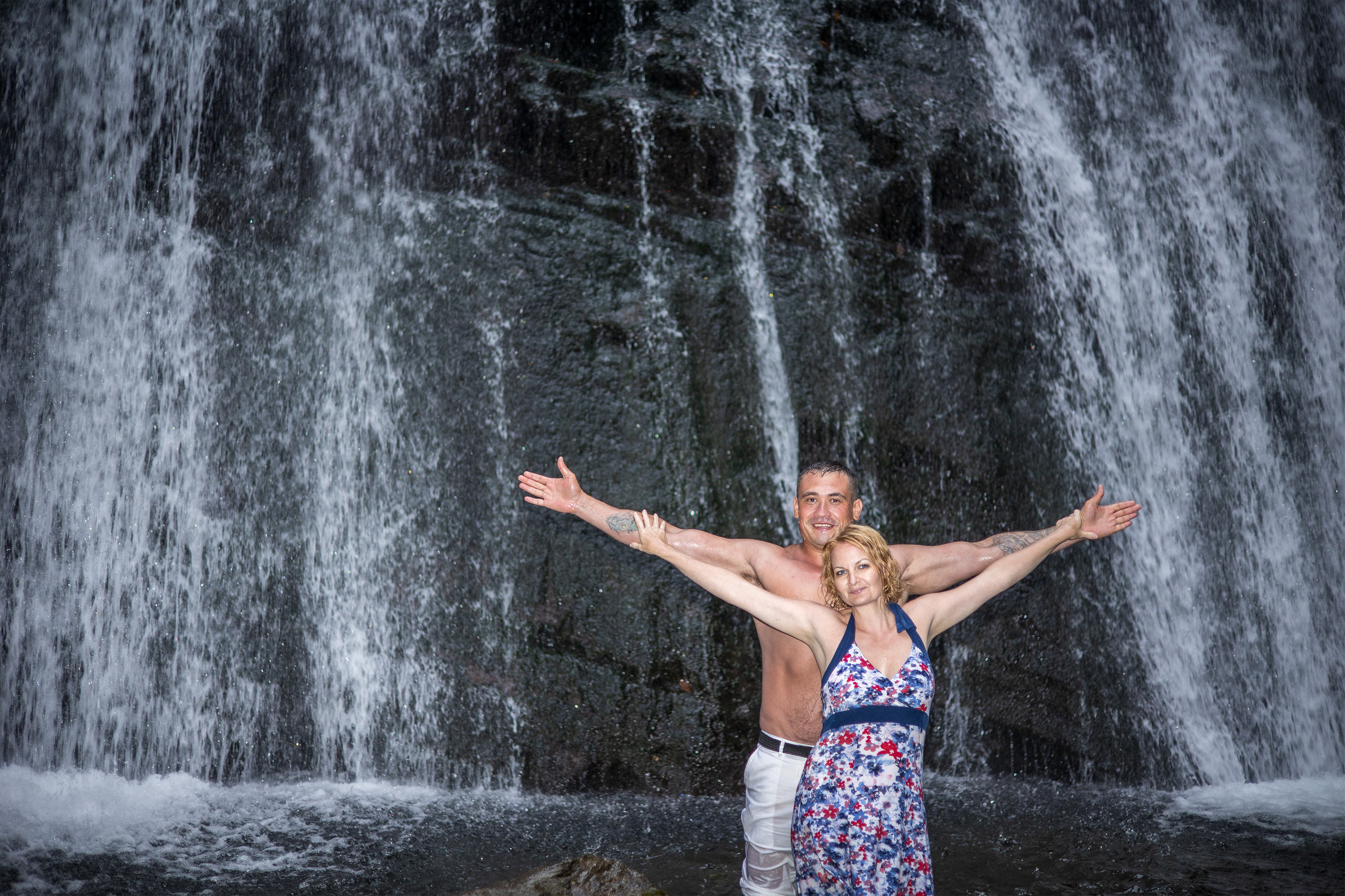 3 водопада за день!. Свадебный и семейный фотограф в Абхазии Эля Цишба