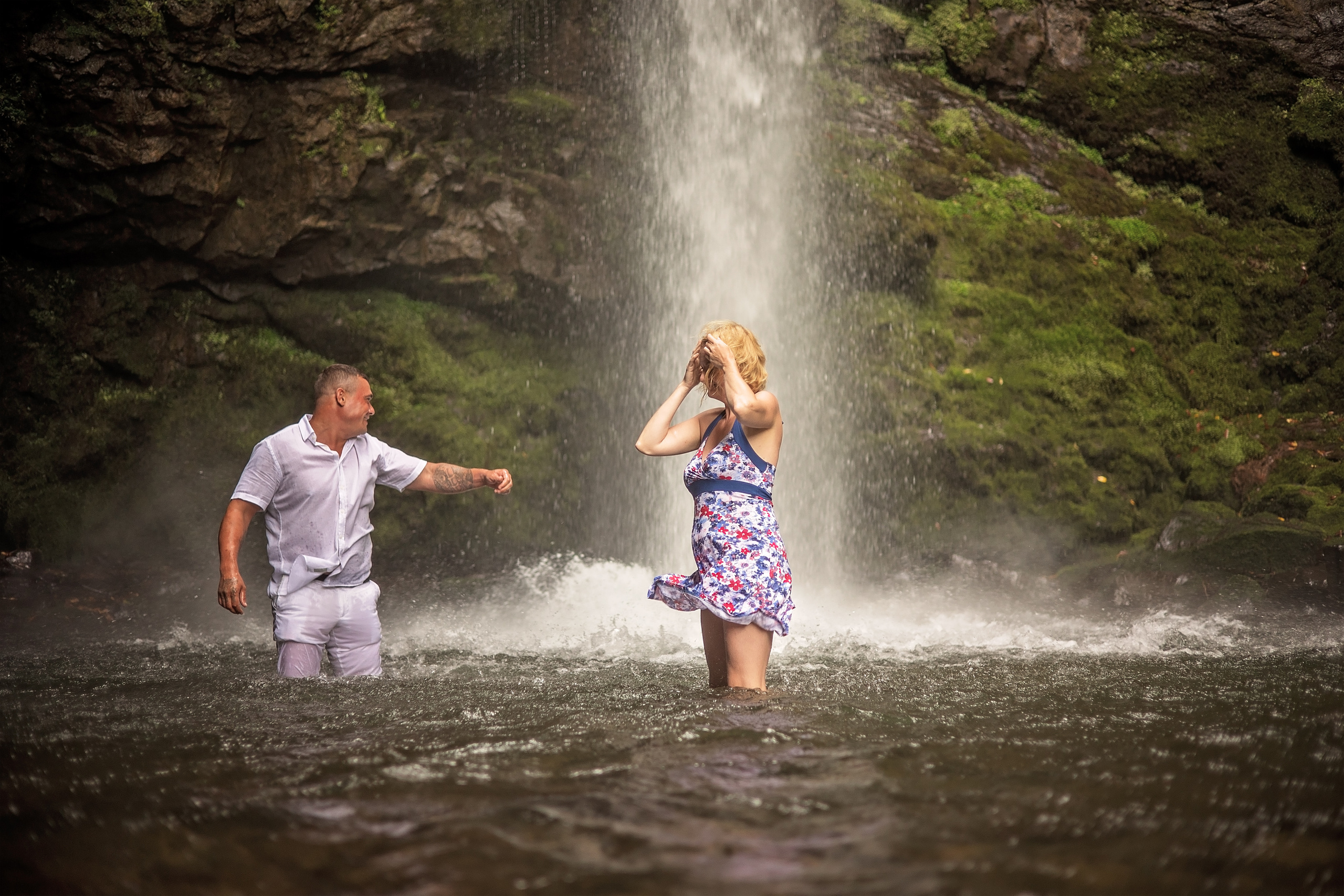 3 водопада за день!. Свадебный и семейный фотограф в Абхазии Эля Цишба