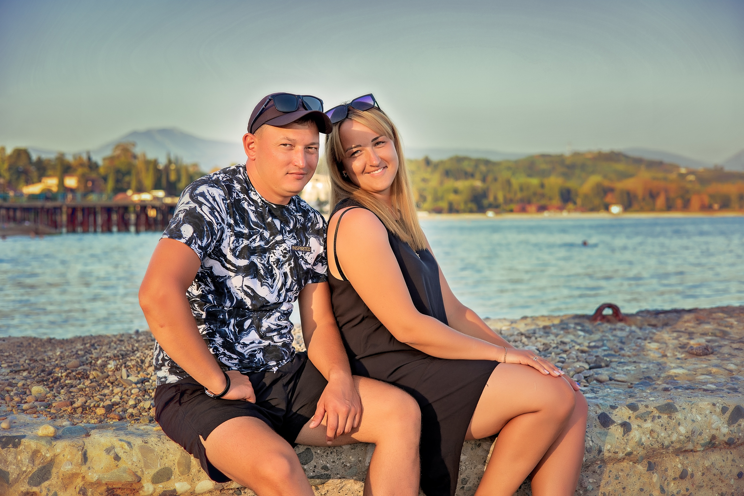 Морская фотоистория. Свадебный и семейный фотограф в Абхазии Эля Цишба