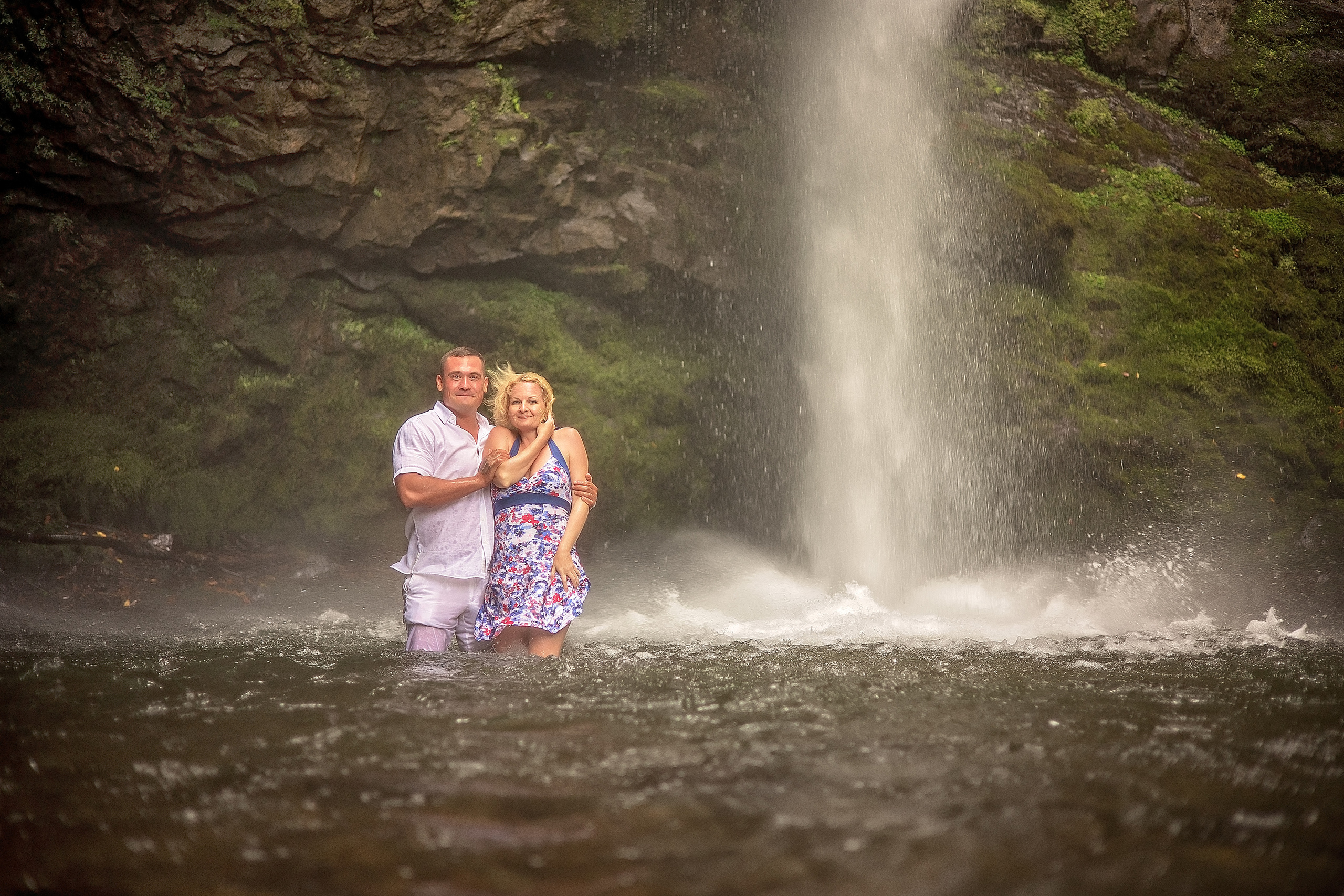 3 водопада за день!. Свадебный и семейный фотограф в Абхазии Эля Цишба