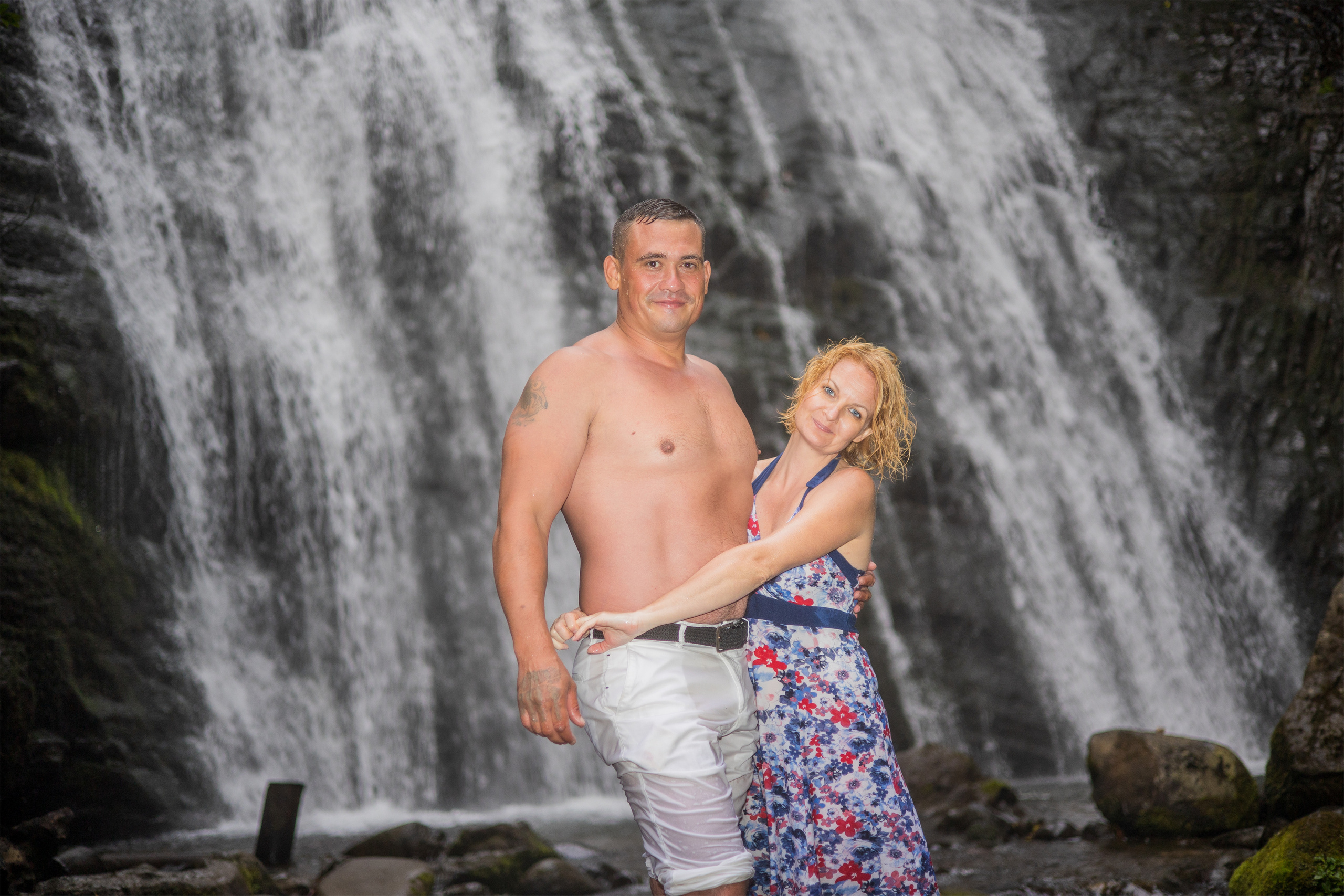 3 водопада за день!. Свадебный и семейный фотограф в Абхазии Эля Цишба