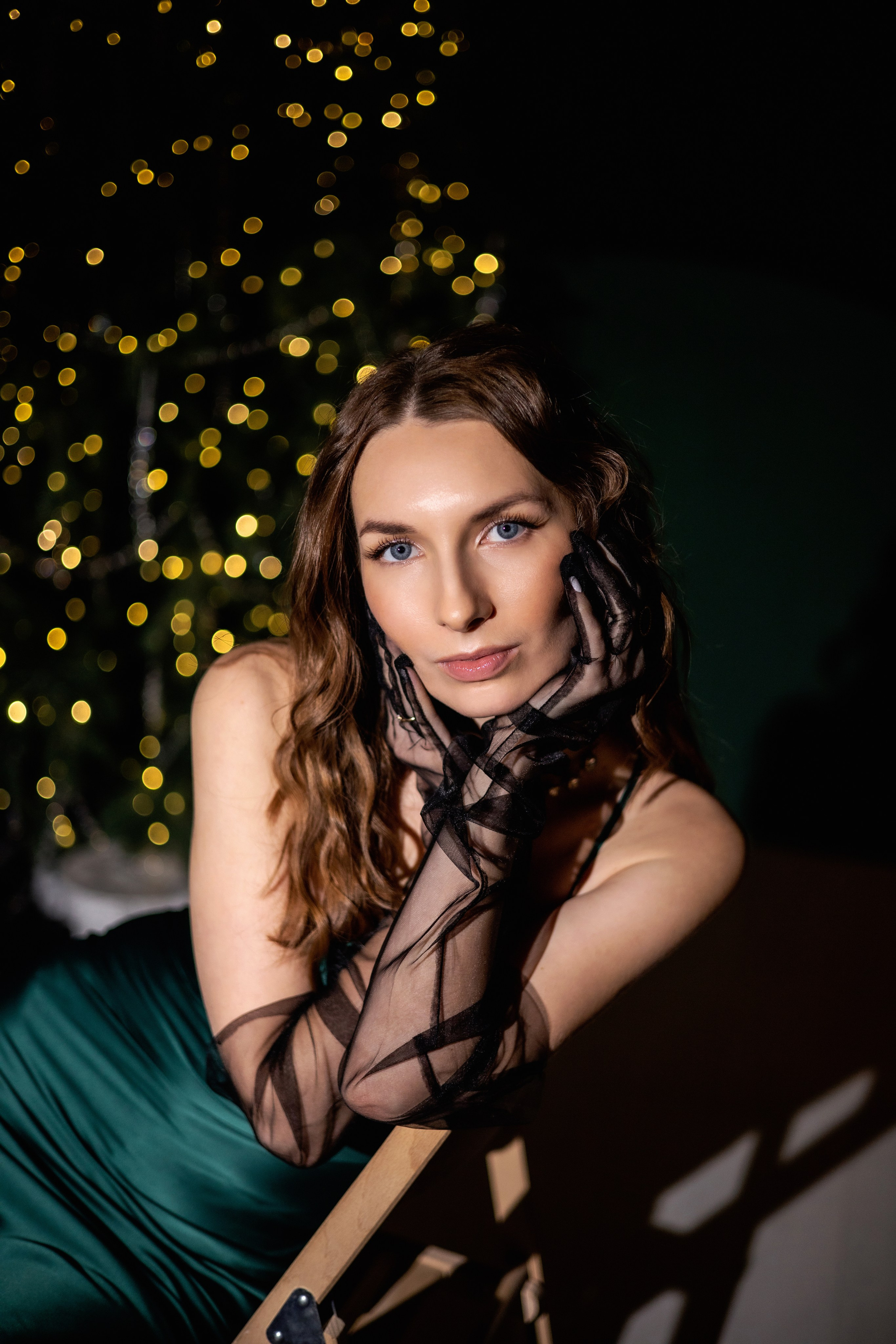 Новогодняя съемка Анастасии. Фотограф Надежда Лукьянова