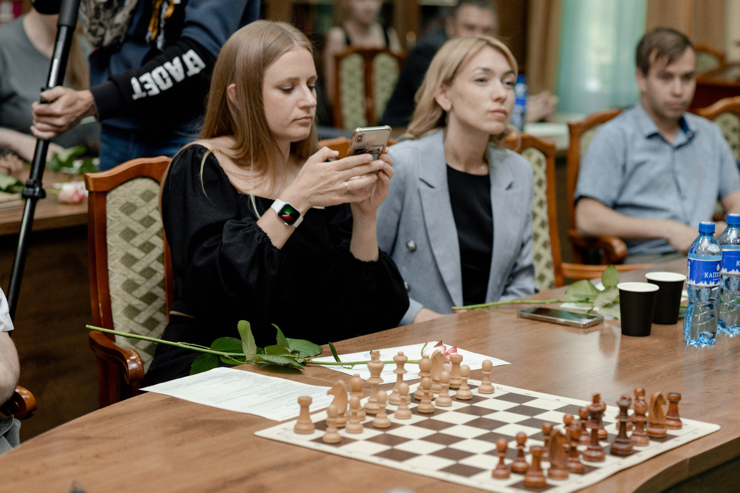 Награждение шахматной федерации