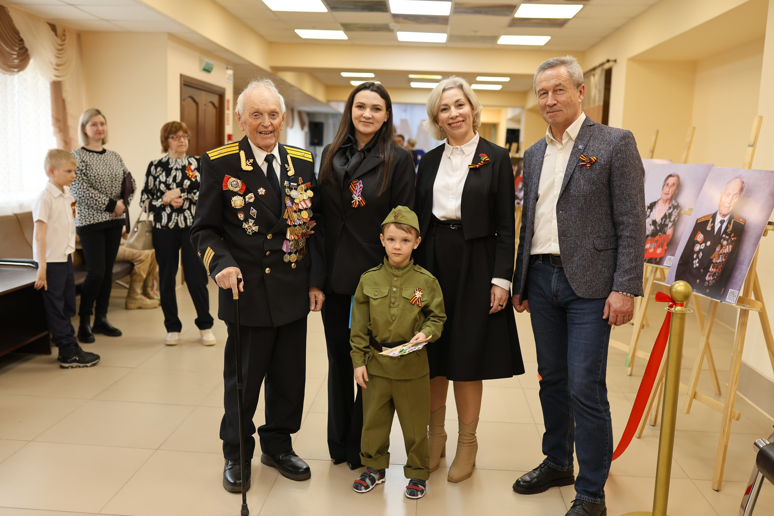 Всероссийский фотопроект «Китель Победы» г. Вилючинск. Ольга Смирнова юрист, фотограф