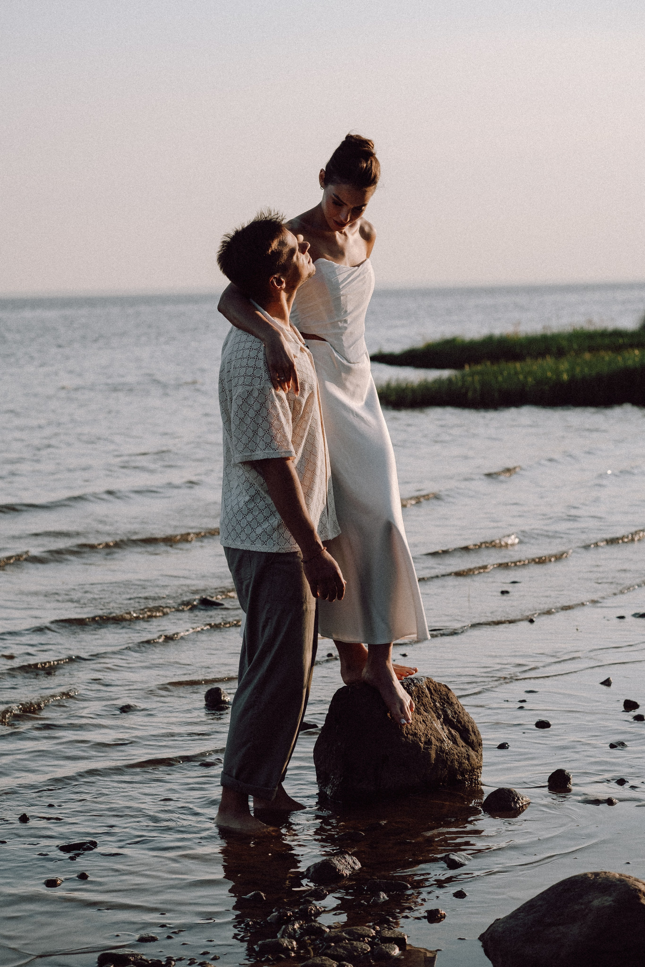 СВАДЕБНАЯ ФОТОСЕССИЯ ВЫЕЗДНОЙ ЦЕРЕМОНИИ (ФИНСКИЙ ЗАЛИВ). Профессиональный фотограф, Санкт-Петербург — Виктория Богомолова