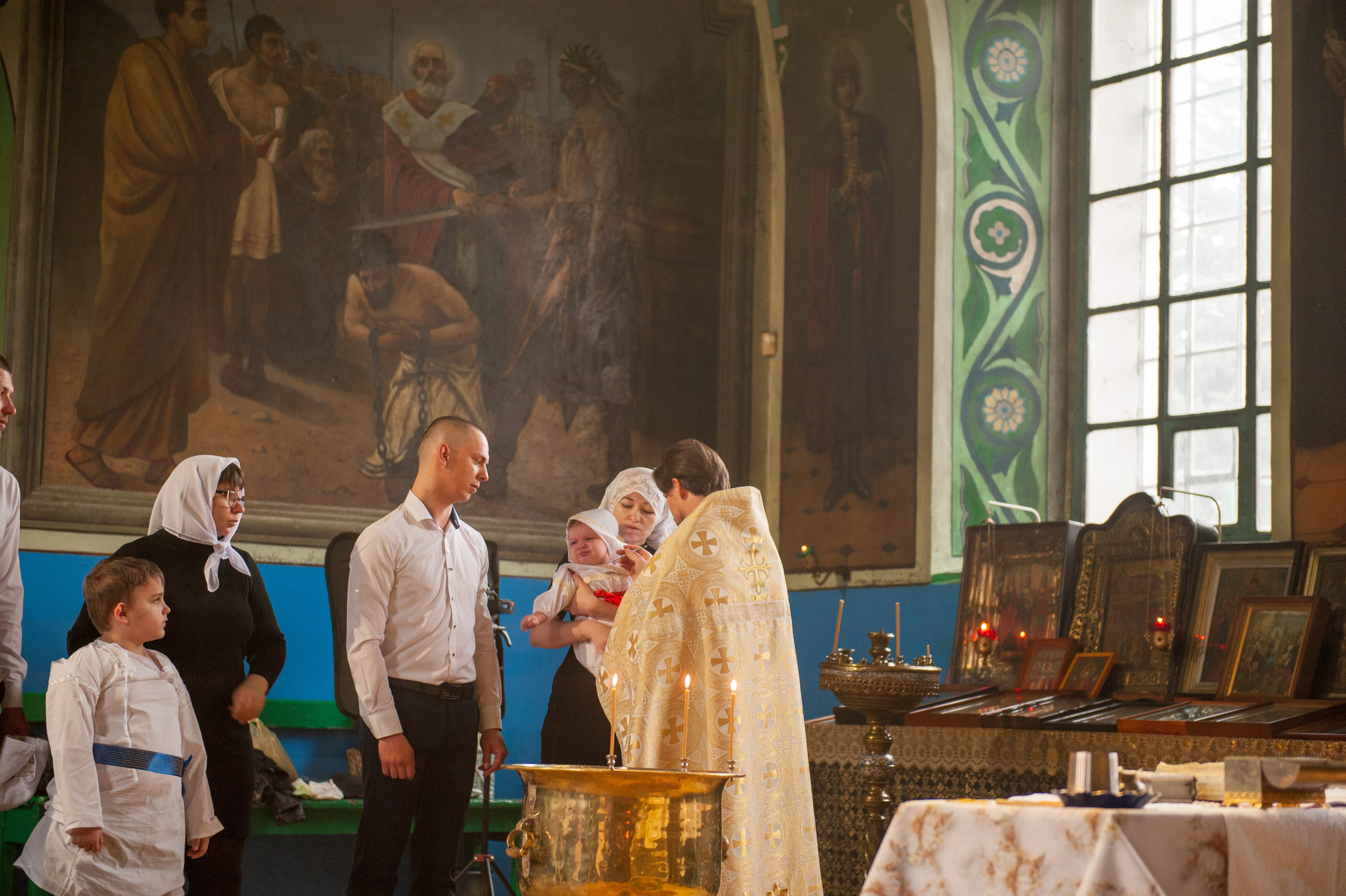 Таинство Крещения. Семейный Свадебный Фотограф в Ростове-на-Дону Батайске Дмитрий Александрович