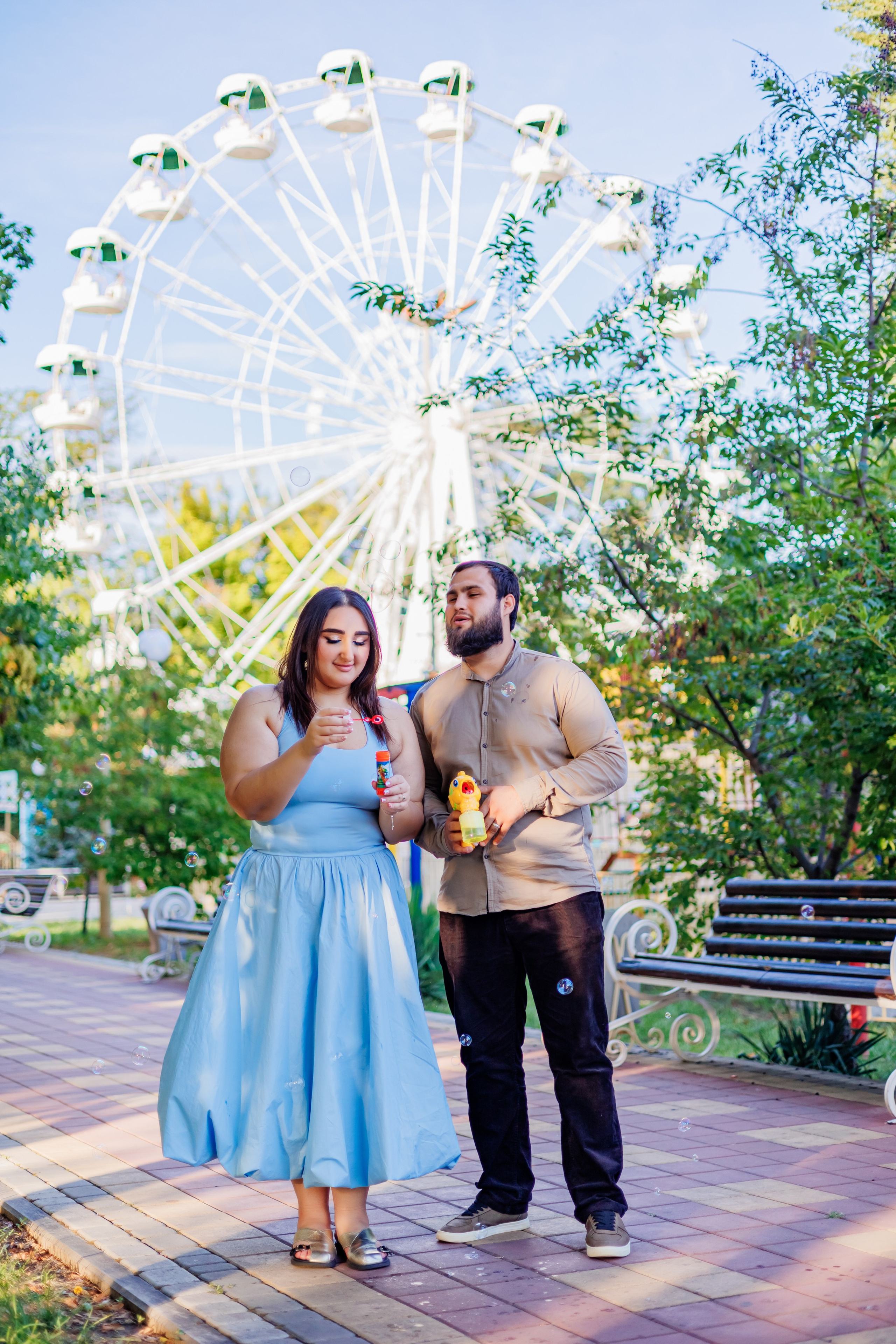 Прогулка в парке. Свадебный и семейный фотограф в Армавире