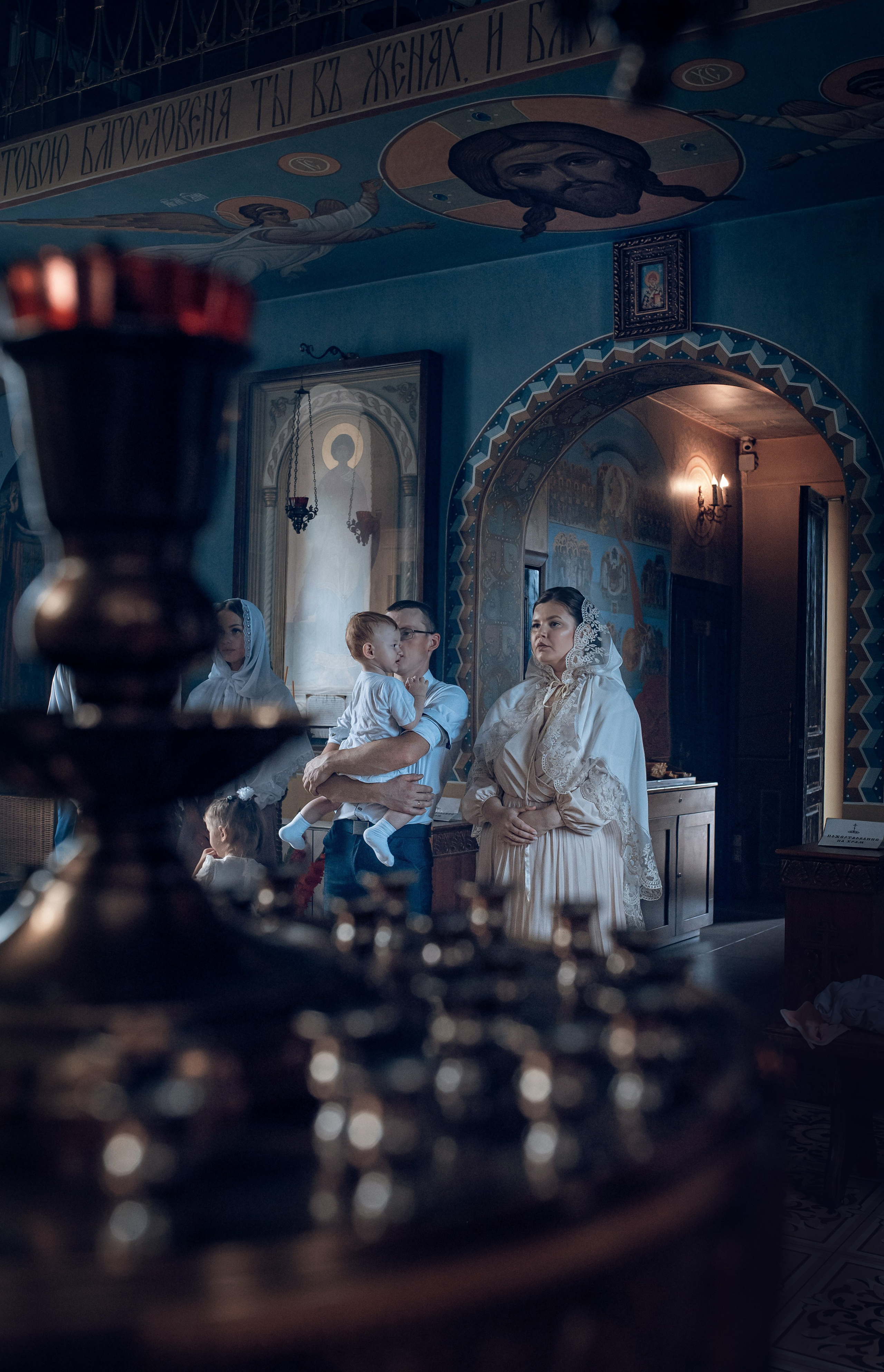 Съемка крещения в Красноярске. Фотографы крещения/венчания  Красноярск Татьяна и Вячеслав Переваловы