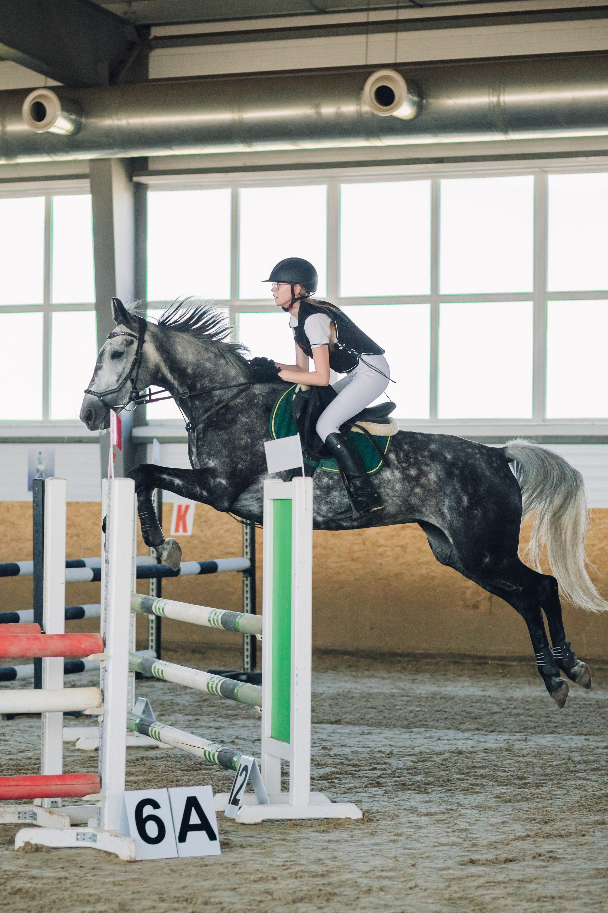 Соревнования. Ольга Белова. Портреты с лошадьми. Конная фотография