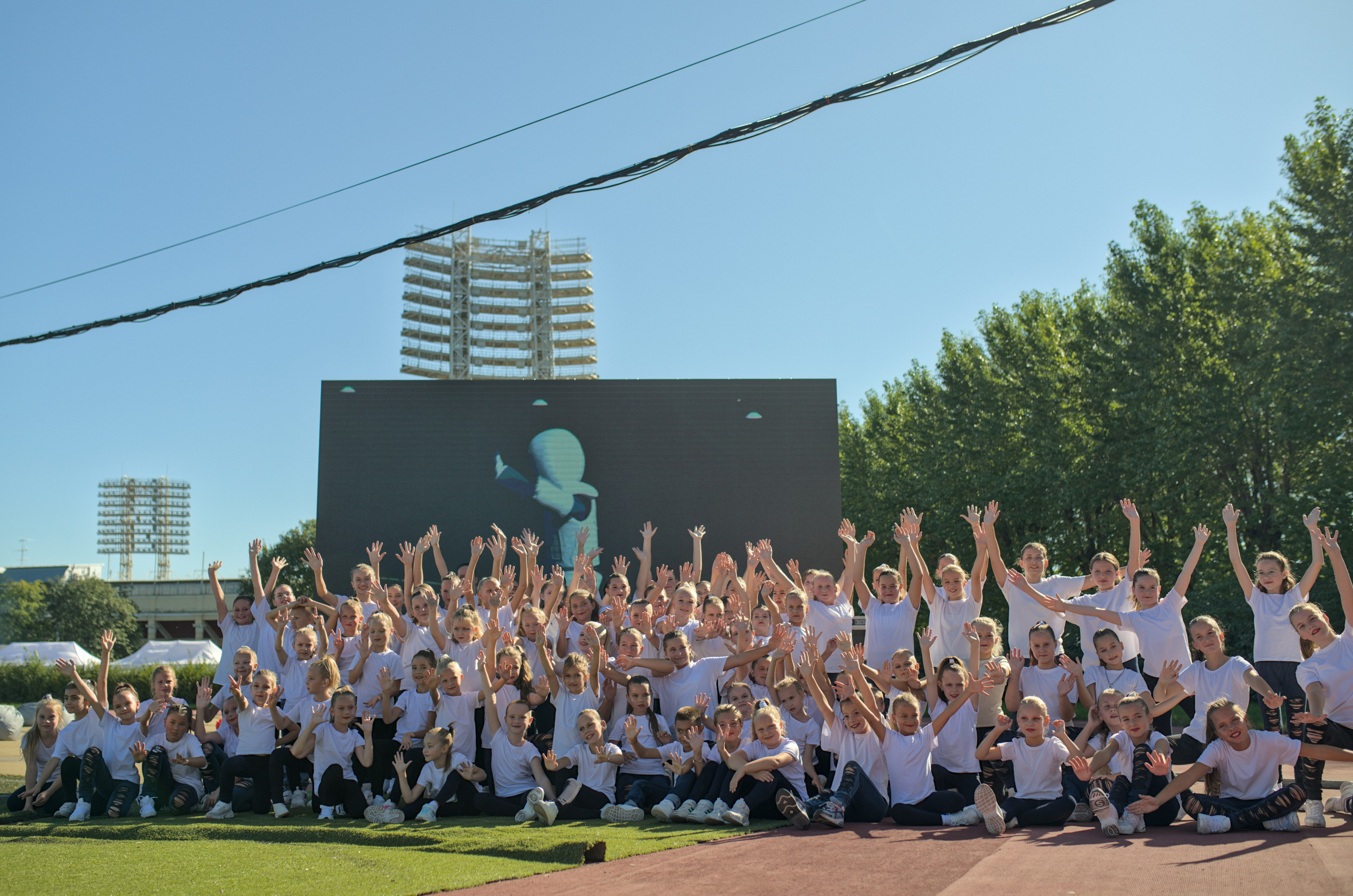 Танцевальная студия «Шансик». На турнире по регби. Фото детских спортивных мероприятий и всякое интересное через объектив